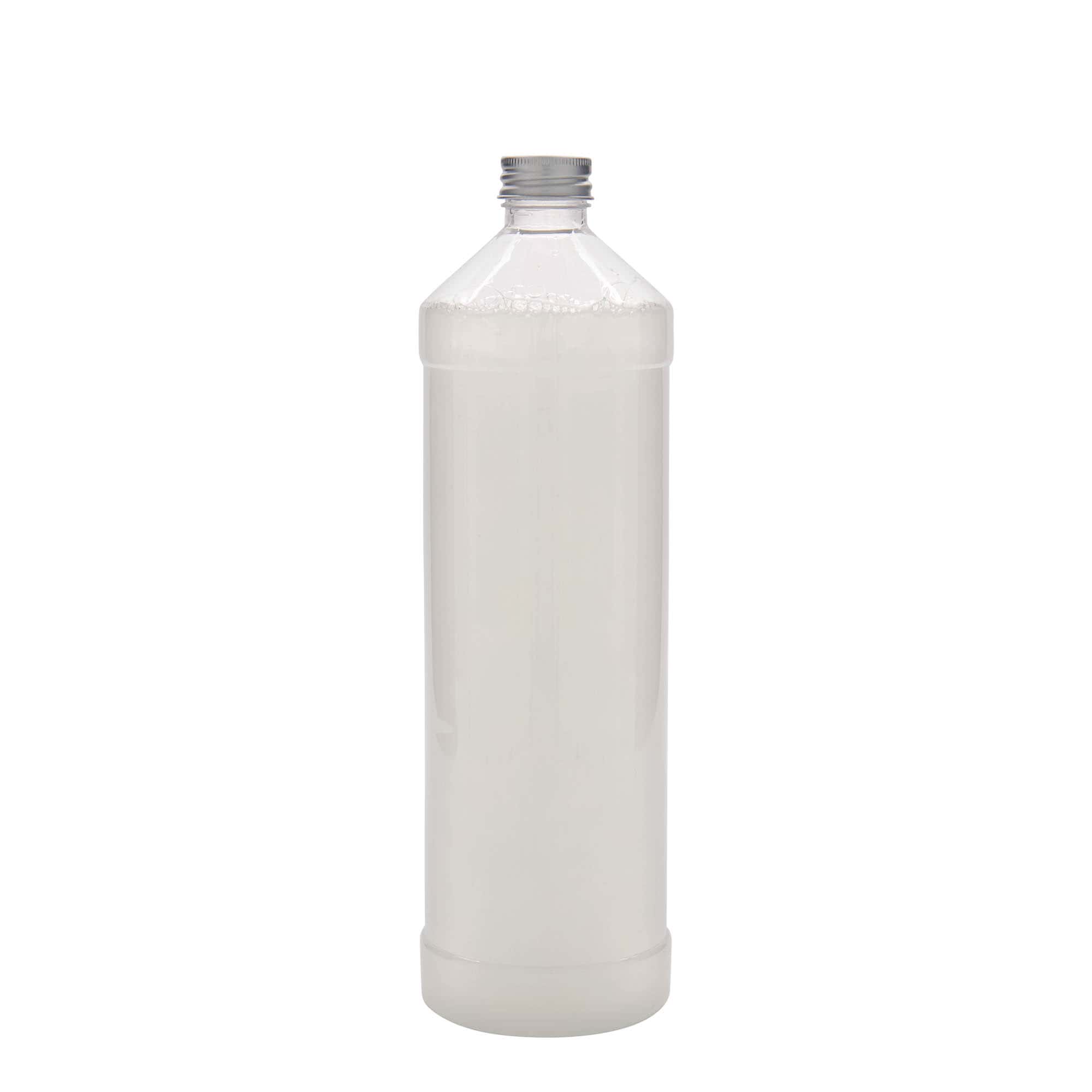 Botella PET de 1.000 ml 'Everytime', plástico, boca: 28/410