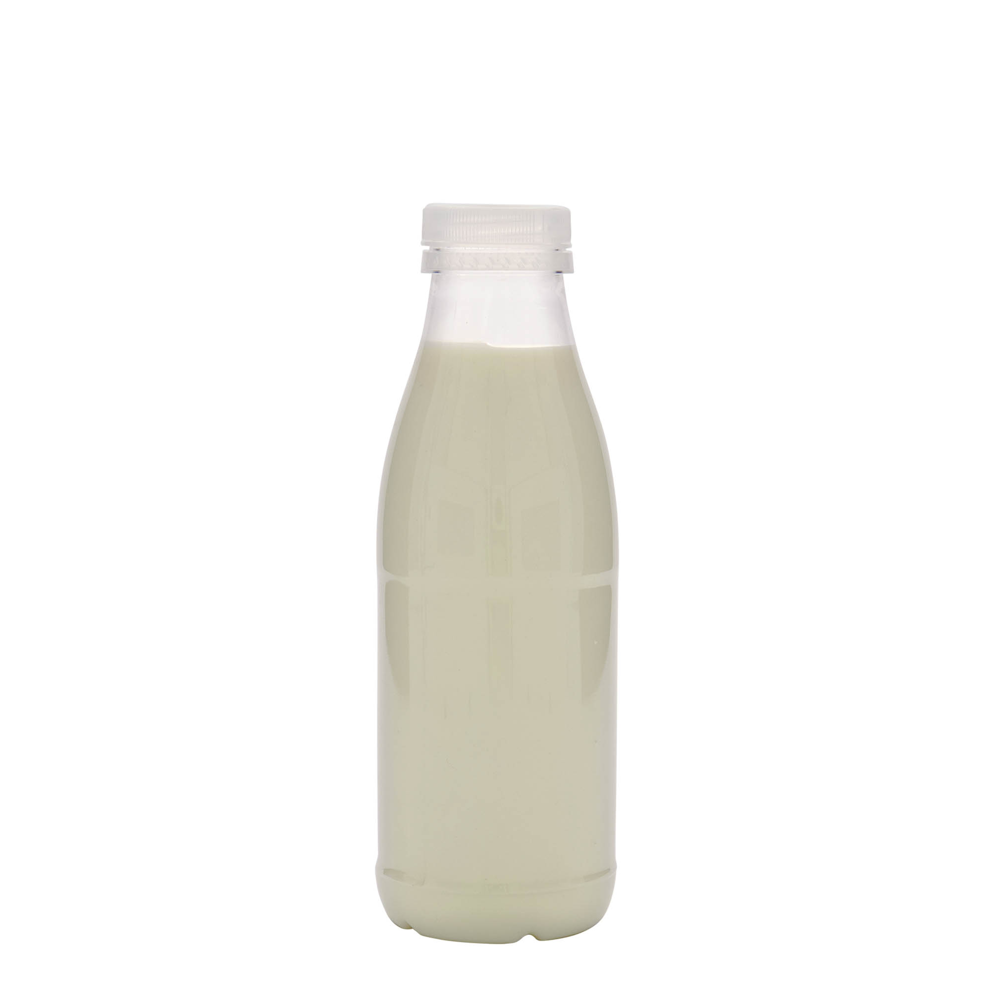 Botella PET de 500 ml «Milk and Juice», plástico, boca: 38 mm