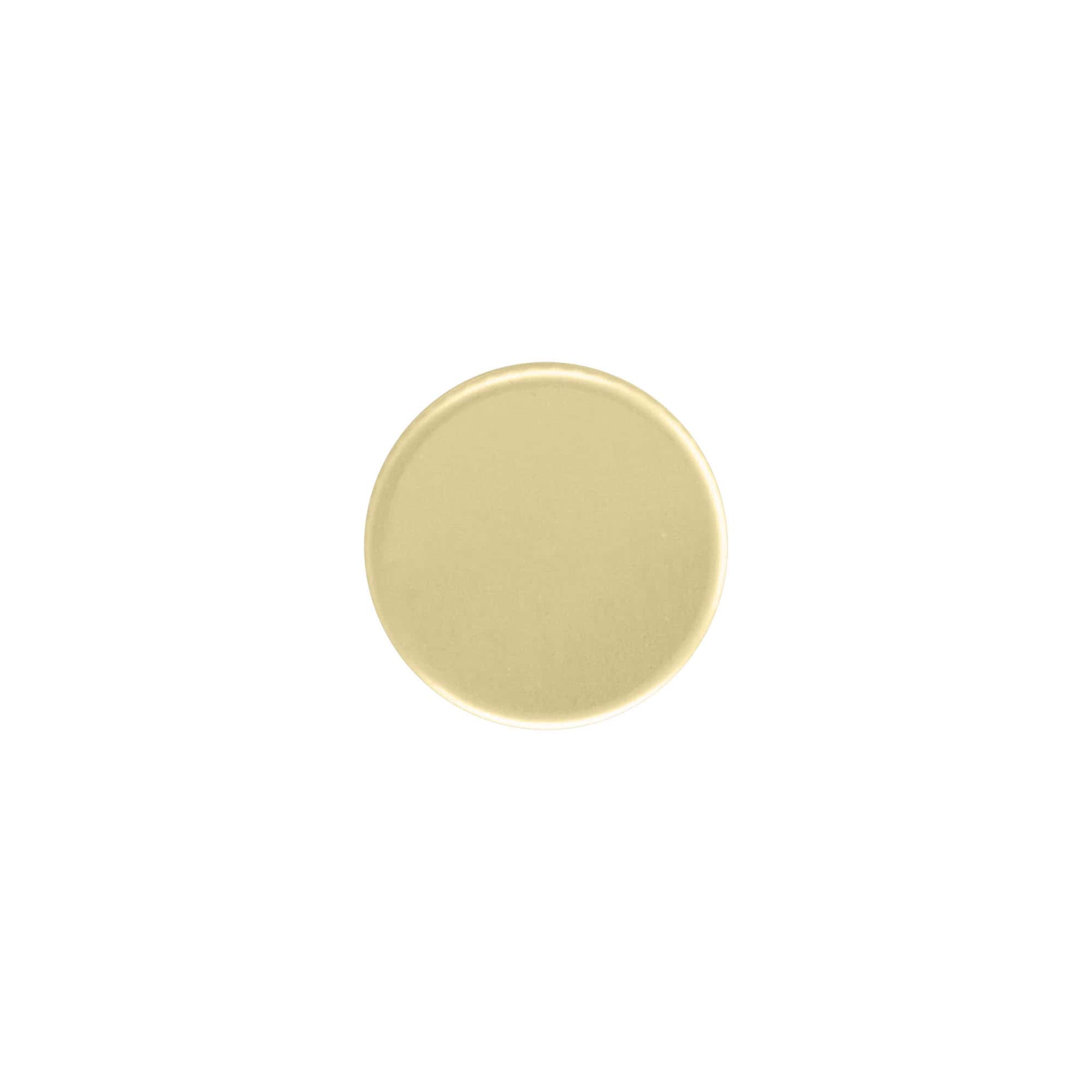 Tapón de rosca, metal, dorado, para boquilla: PP 28