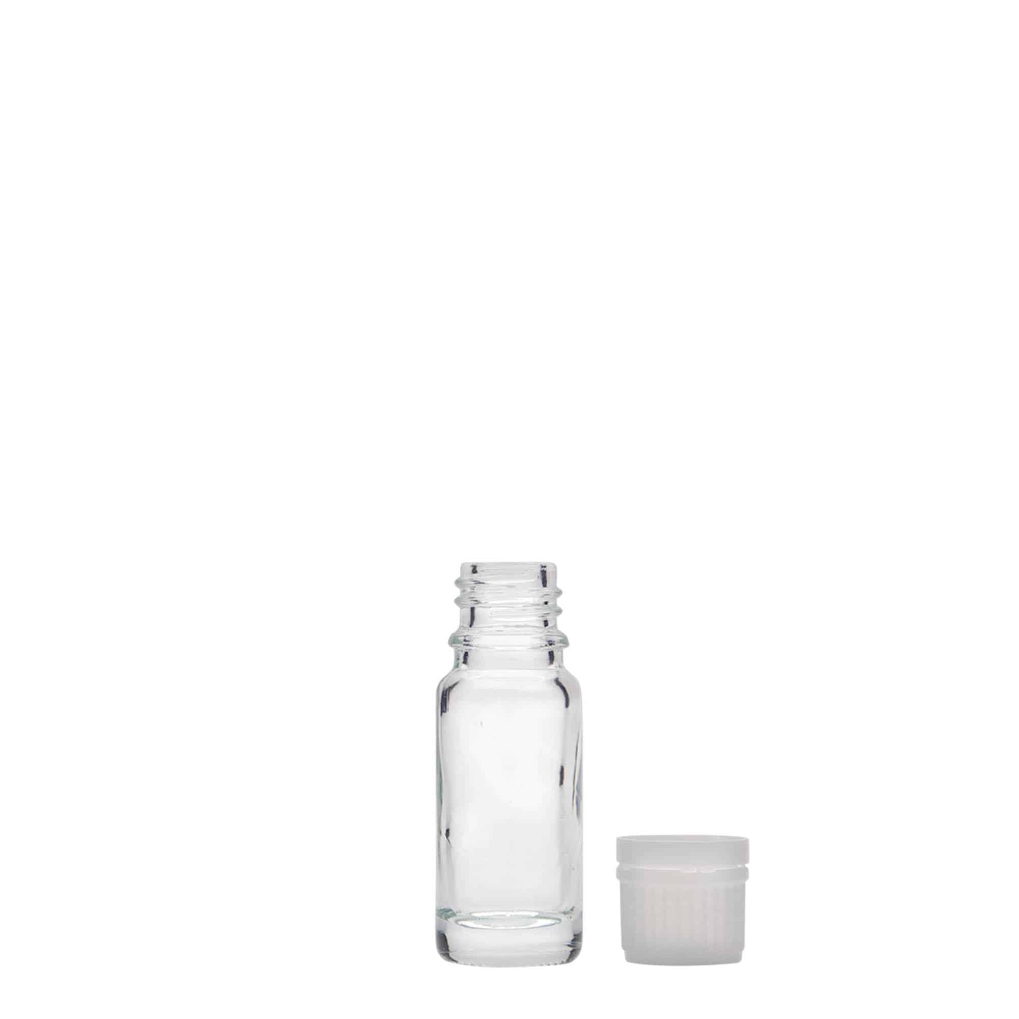 10 ml frasco medicinal, vidrio, boca: DIN 18