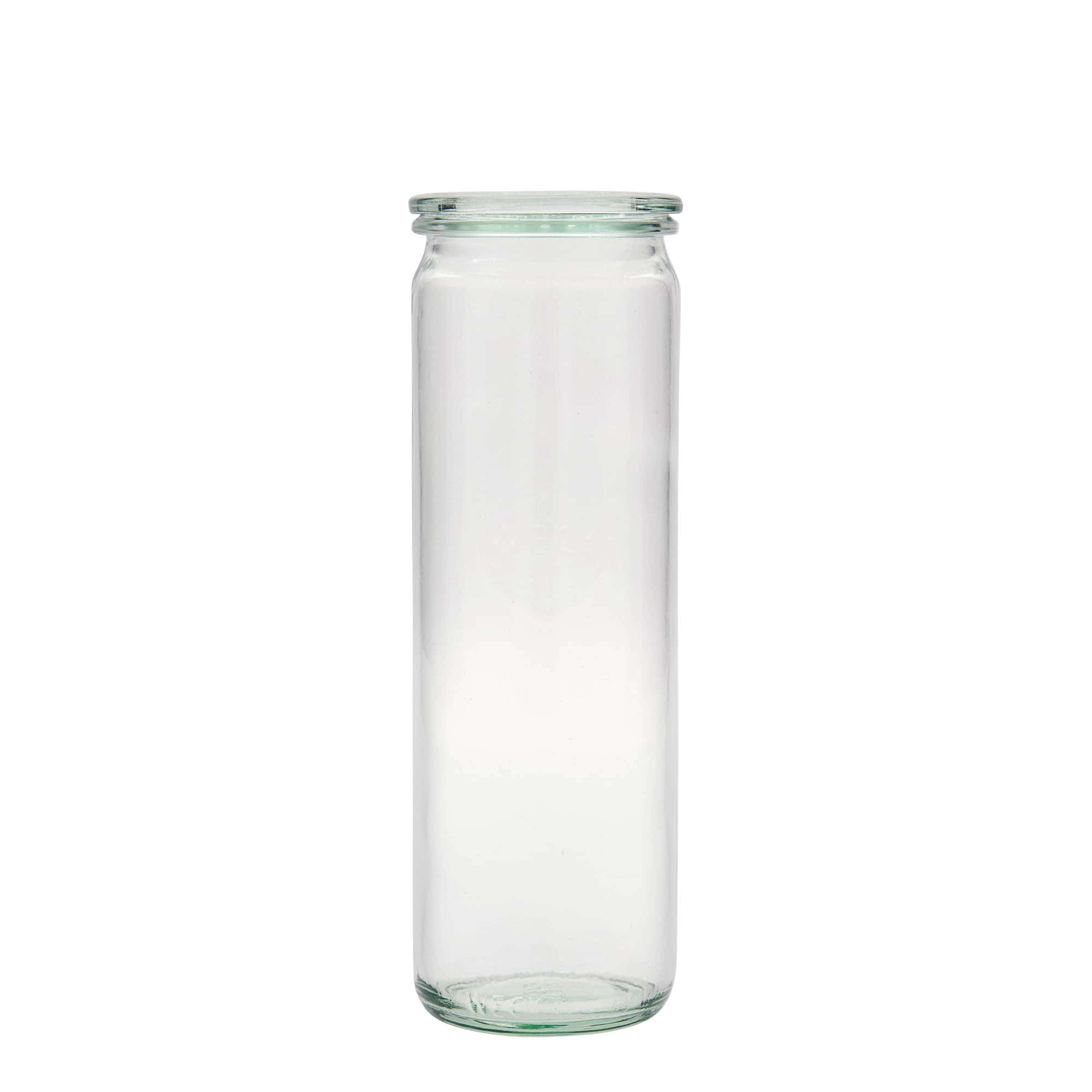 600 ml WECK vaso cilíndrico, boca: borde redondo