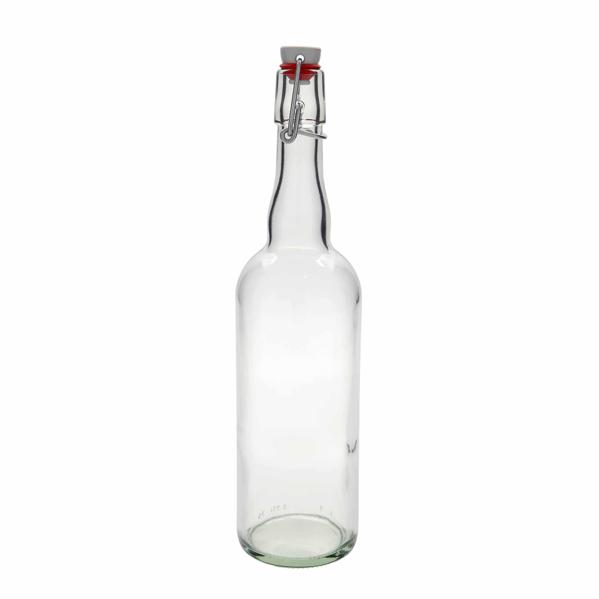 Botella de cerveza belga de 750 ml, vidrio, boca: tapón mecánico