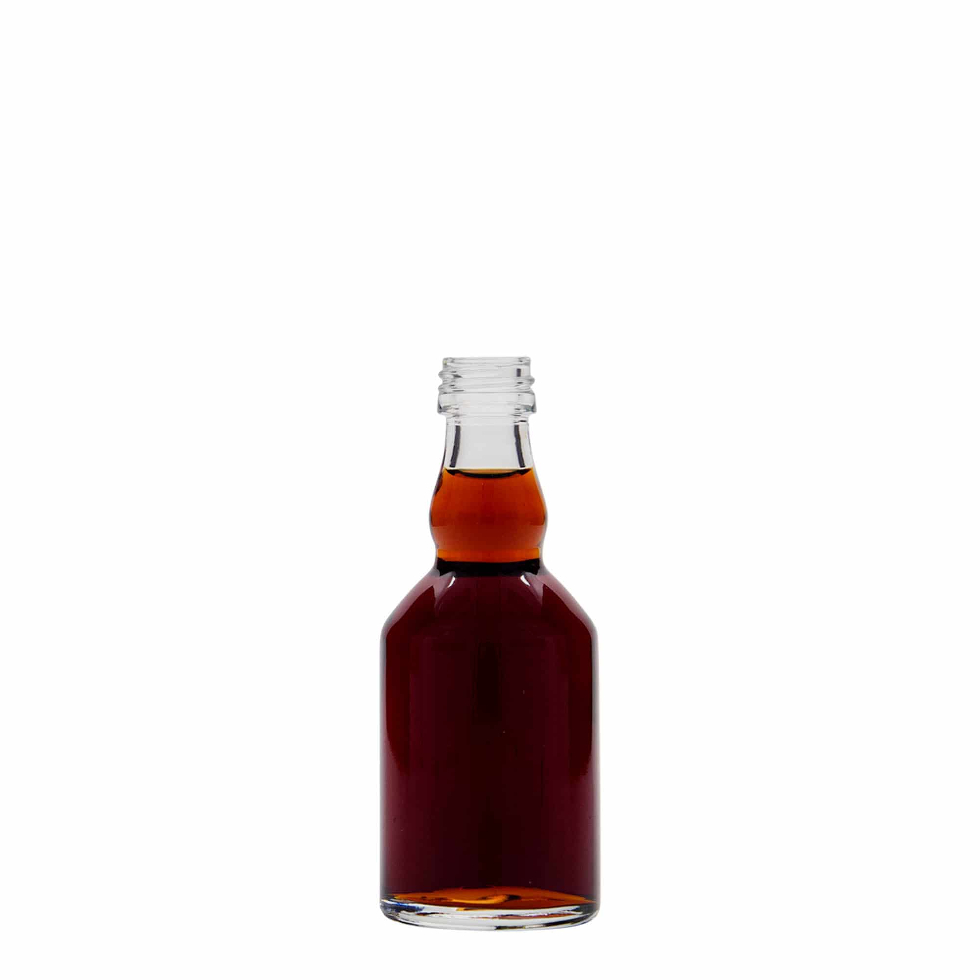 Botella de vidrio de 50 ml 'Georgio', boca: PP 18