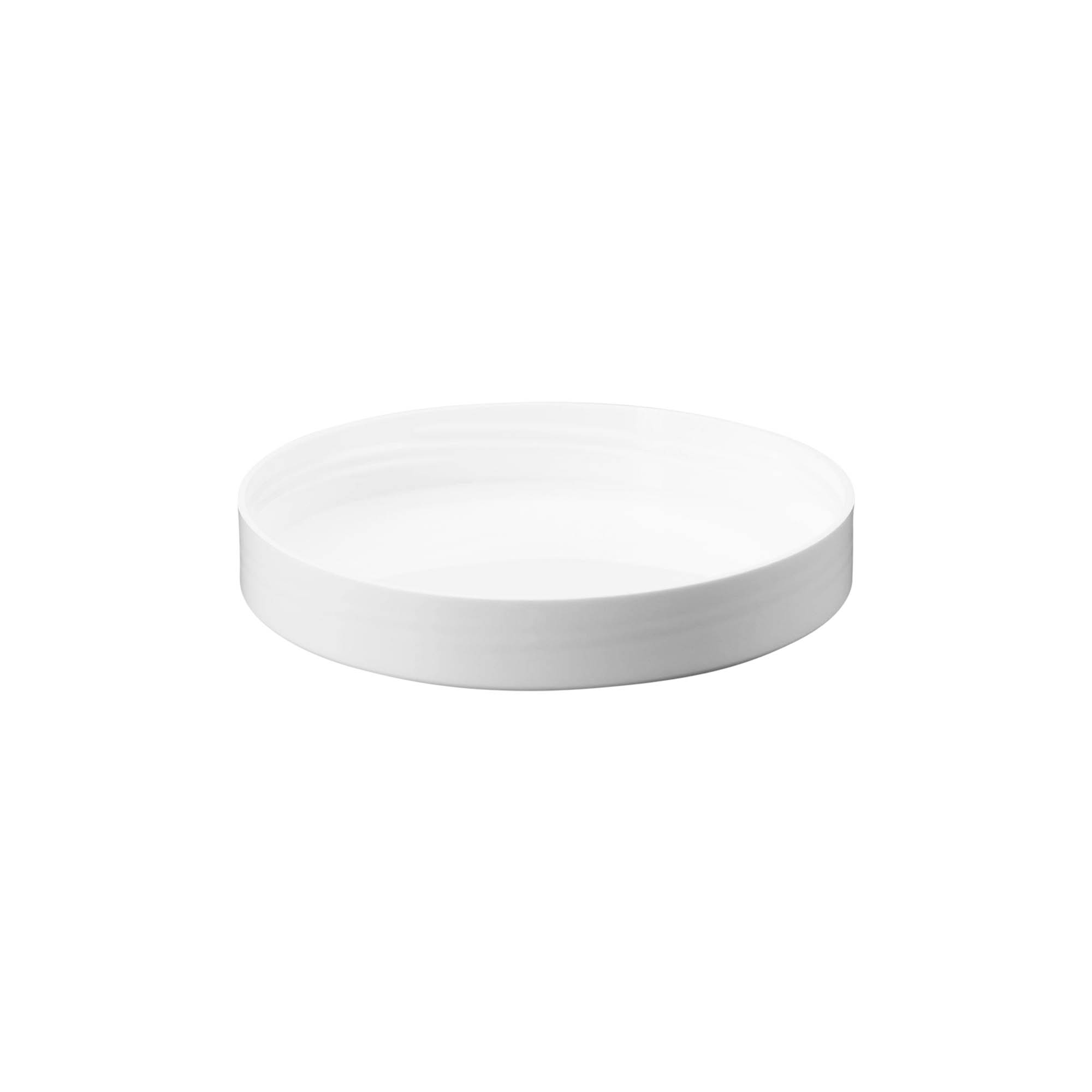 Tapón de rosca 'White Line' 250 ml, plástico PP, blanco Tapón de rosca 'White Line' 250 ml, plástico PP, blanco