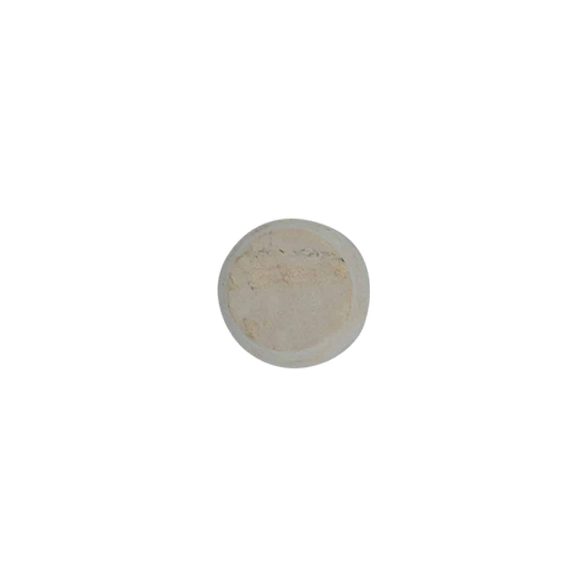 Tapón cónico 17-21 x 33, corcho prensado, beige, para boca: corcho