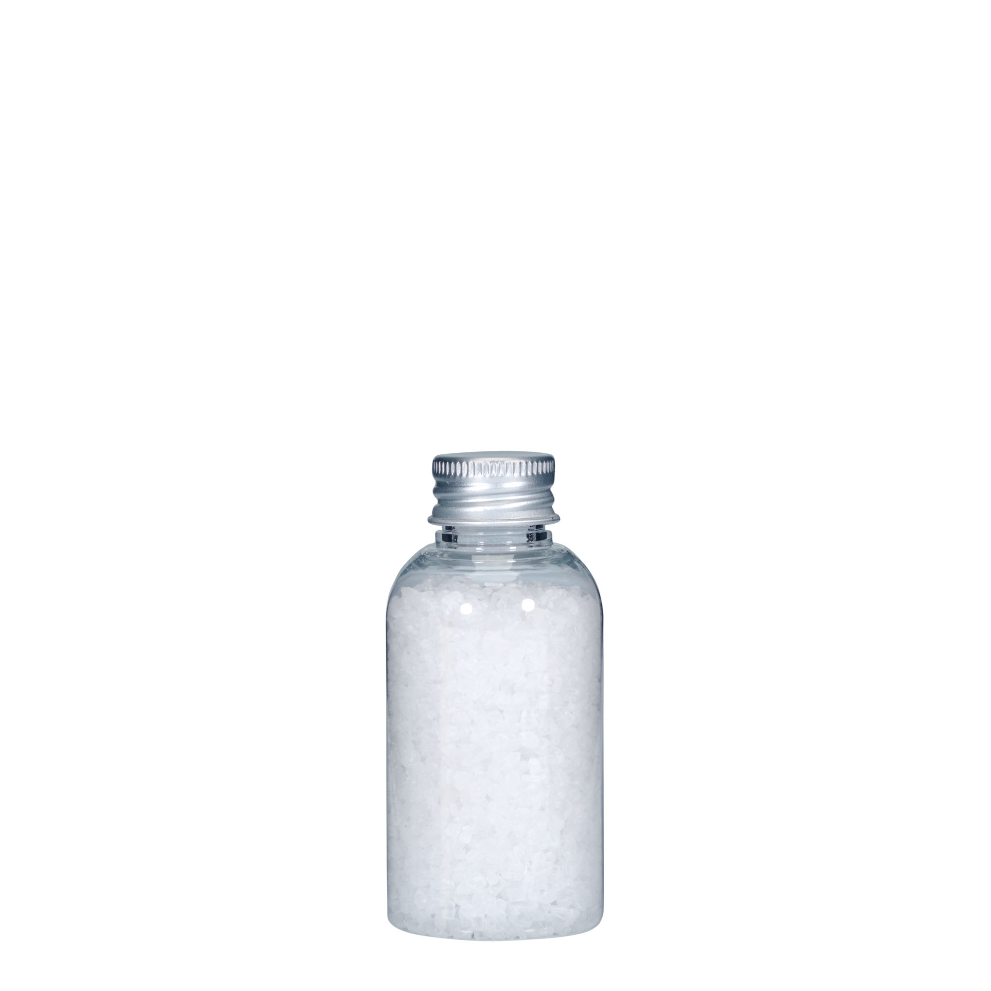 Botella PET de 50 ml 'Boston', plástico, boca: 20/410 Botella PET de 50 ml 'Boston', plástico, boca: 20/410