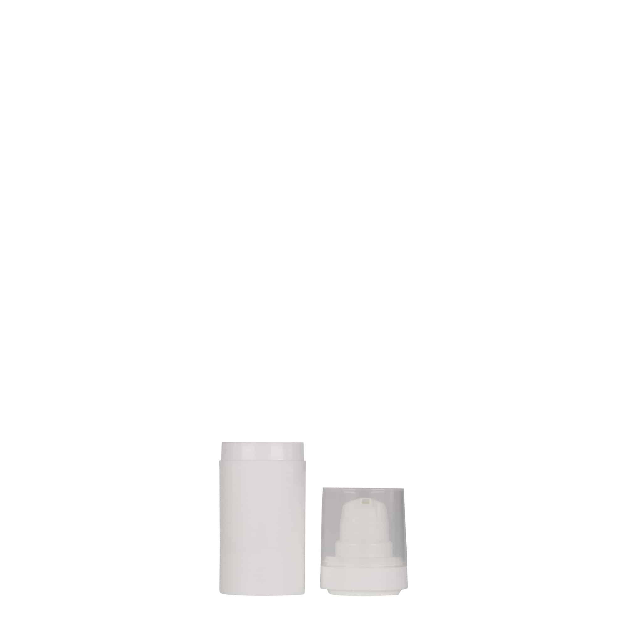 15 ml Dispensador Airless 'Micro', plástico PP, blanco