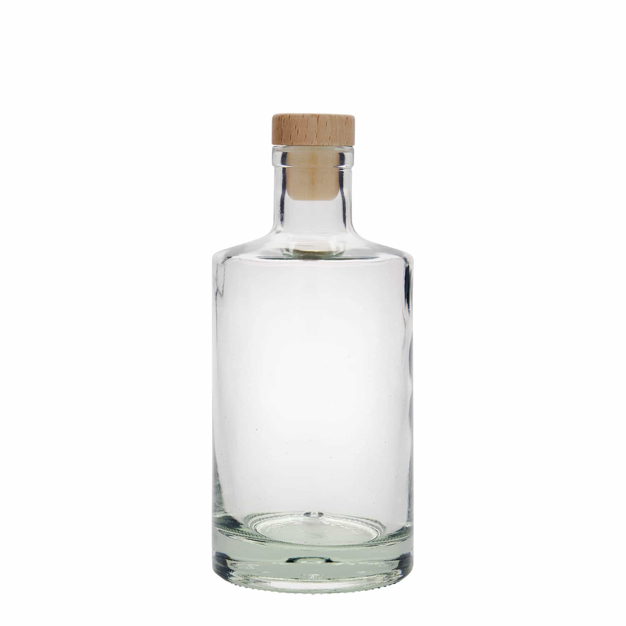 Botella de vidrio 'Caroline' de 500 ml, boca: corcho