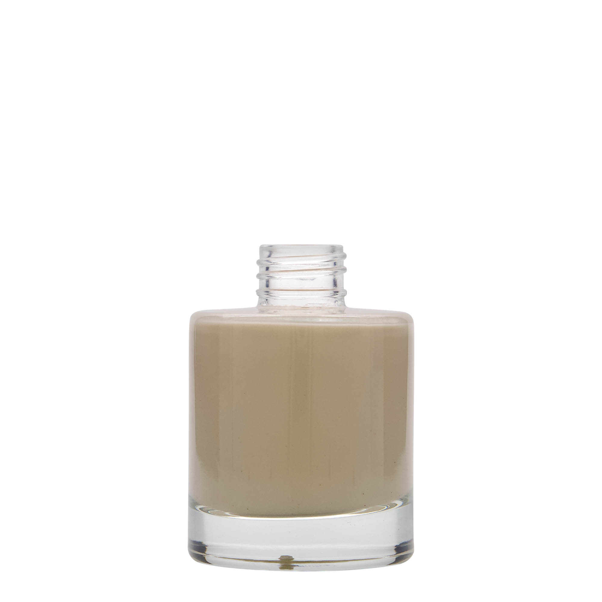 Botella de vidrio 'Flamenco' de 100 ml, boca: GPI 28/410