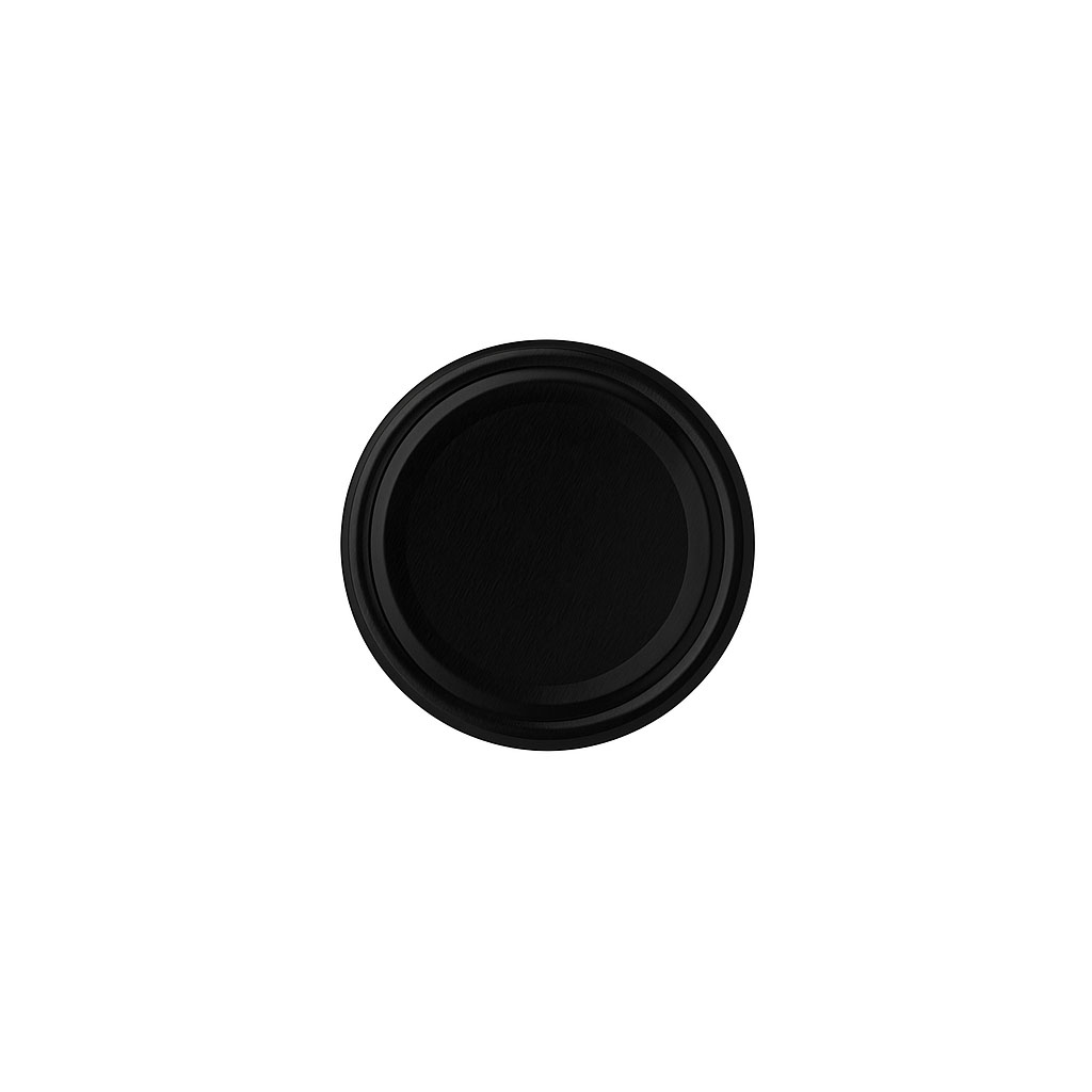 Tapa Twist-Off, hojalata, negro, para boca: TO 53