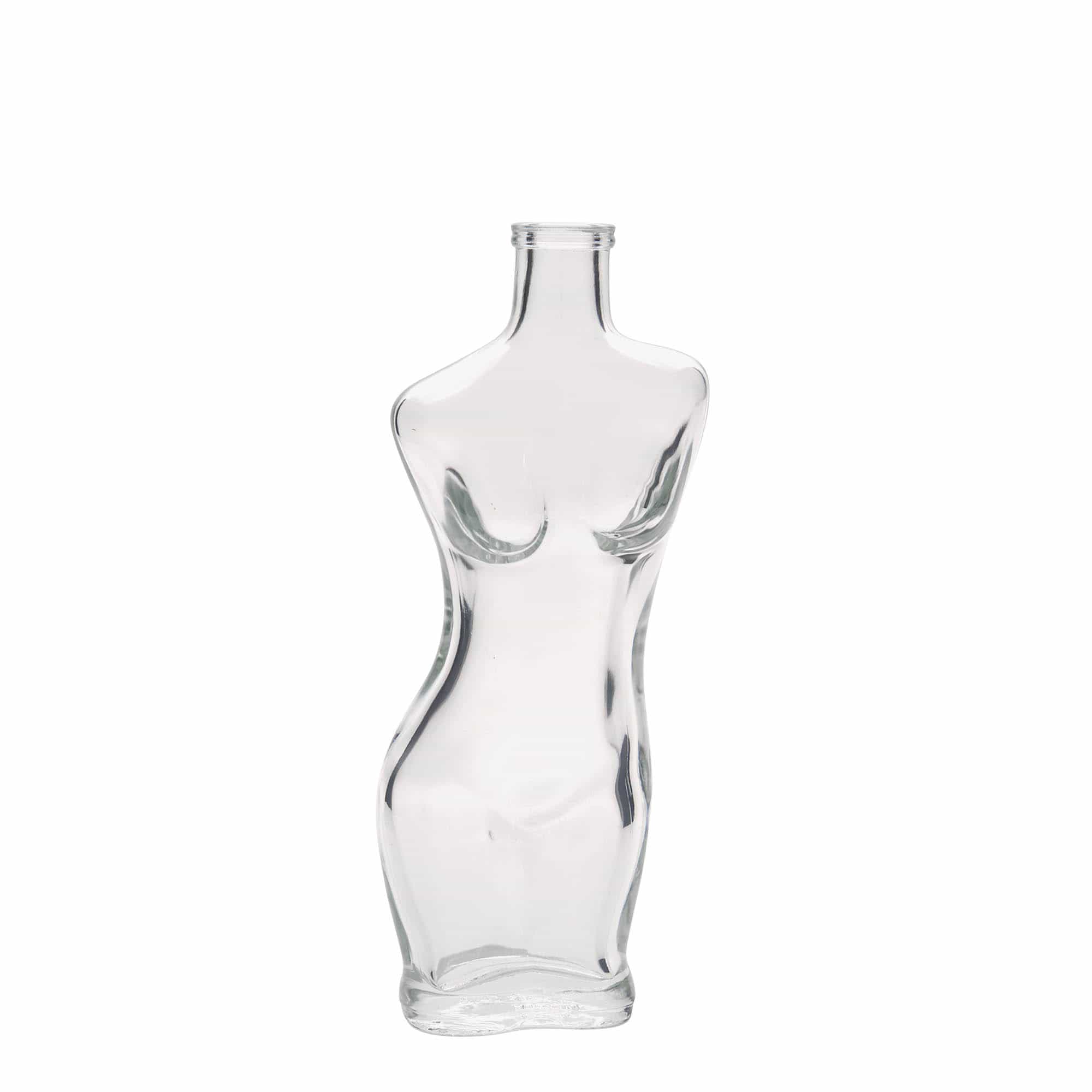 Botella de vidrio de 200 ml 'Eva', boca: corcho