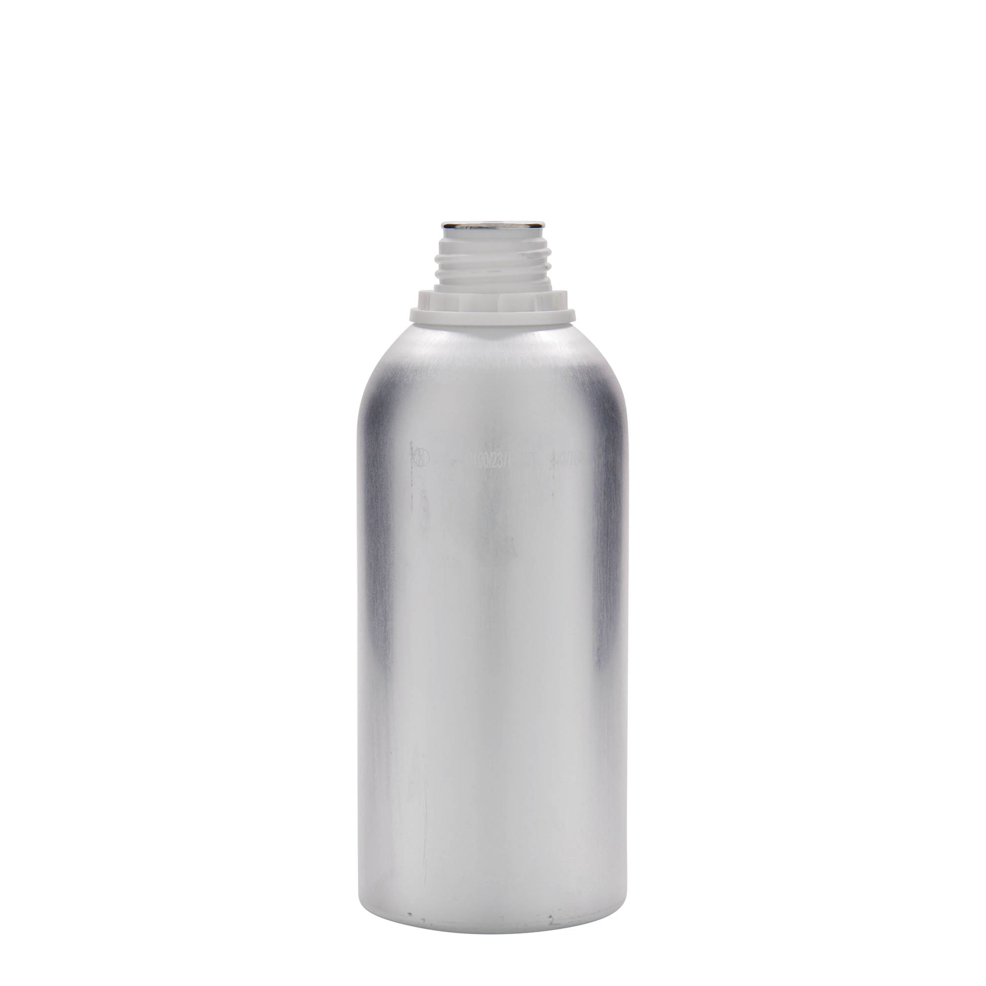 Botella de aluminio de 625 ml, metal, plateado, boca: DIN 32 Botella de aluminio de 625 ml, metal, plateado, boca: DIN 32