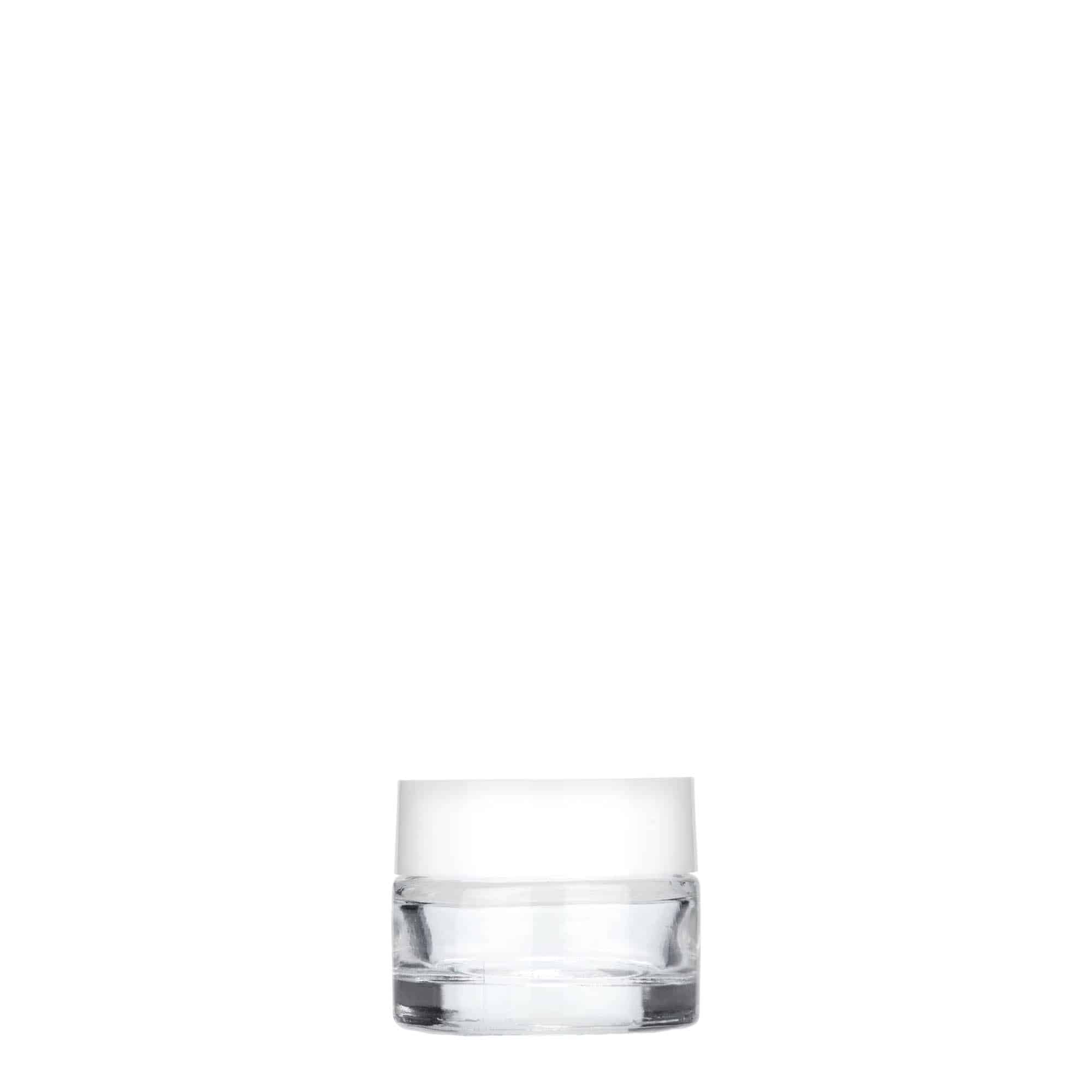 Bote 'Beauty' de 5 ml, vidrio, boca: tapón de rosca