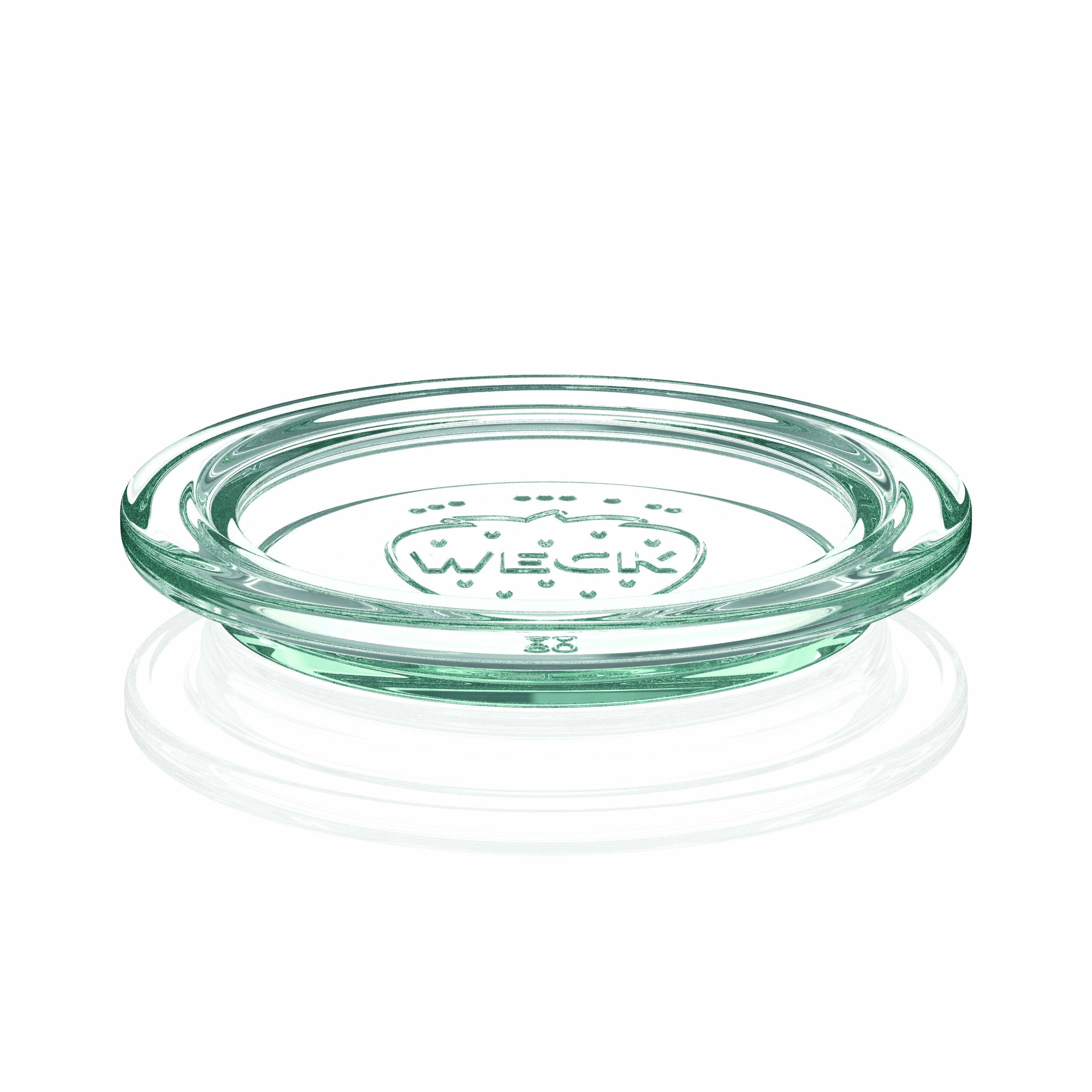 6x 730 ml tarro gourmet WECK con tapa de vidrio RR 80