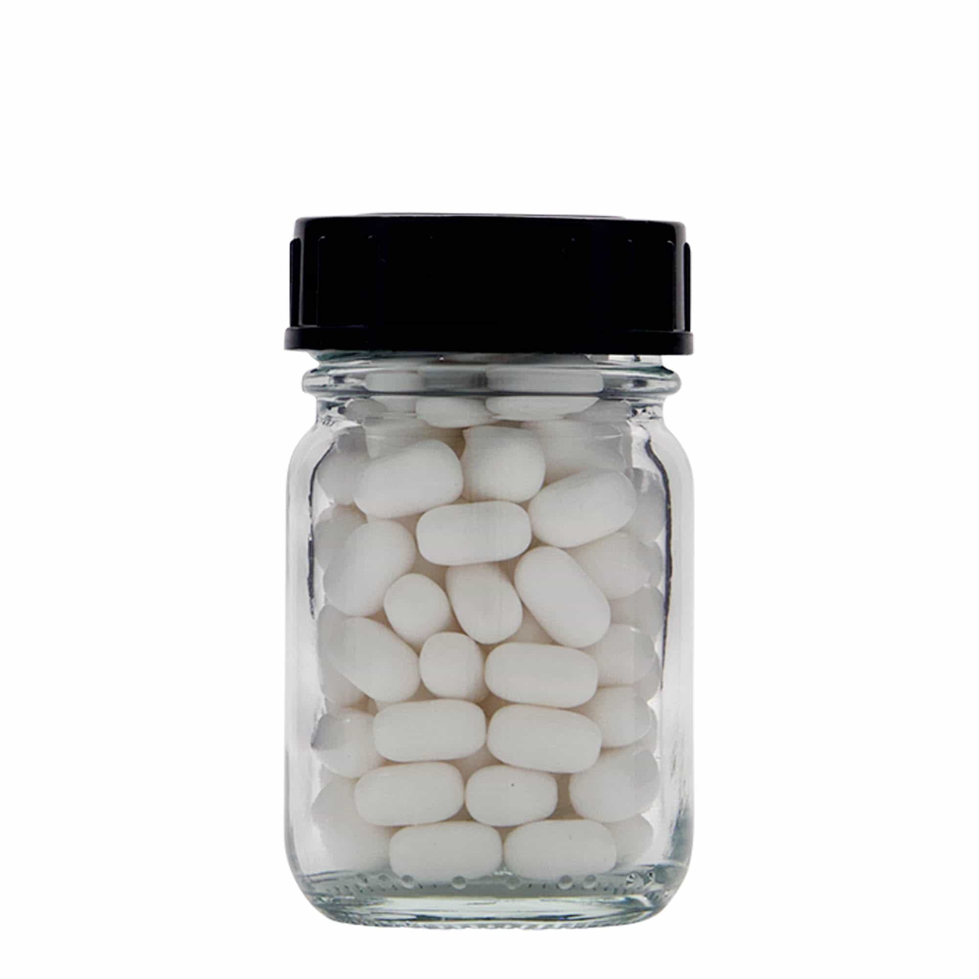 Frasco de cuello ancho de 50 ml, boca: DIN 40