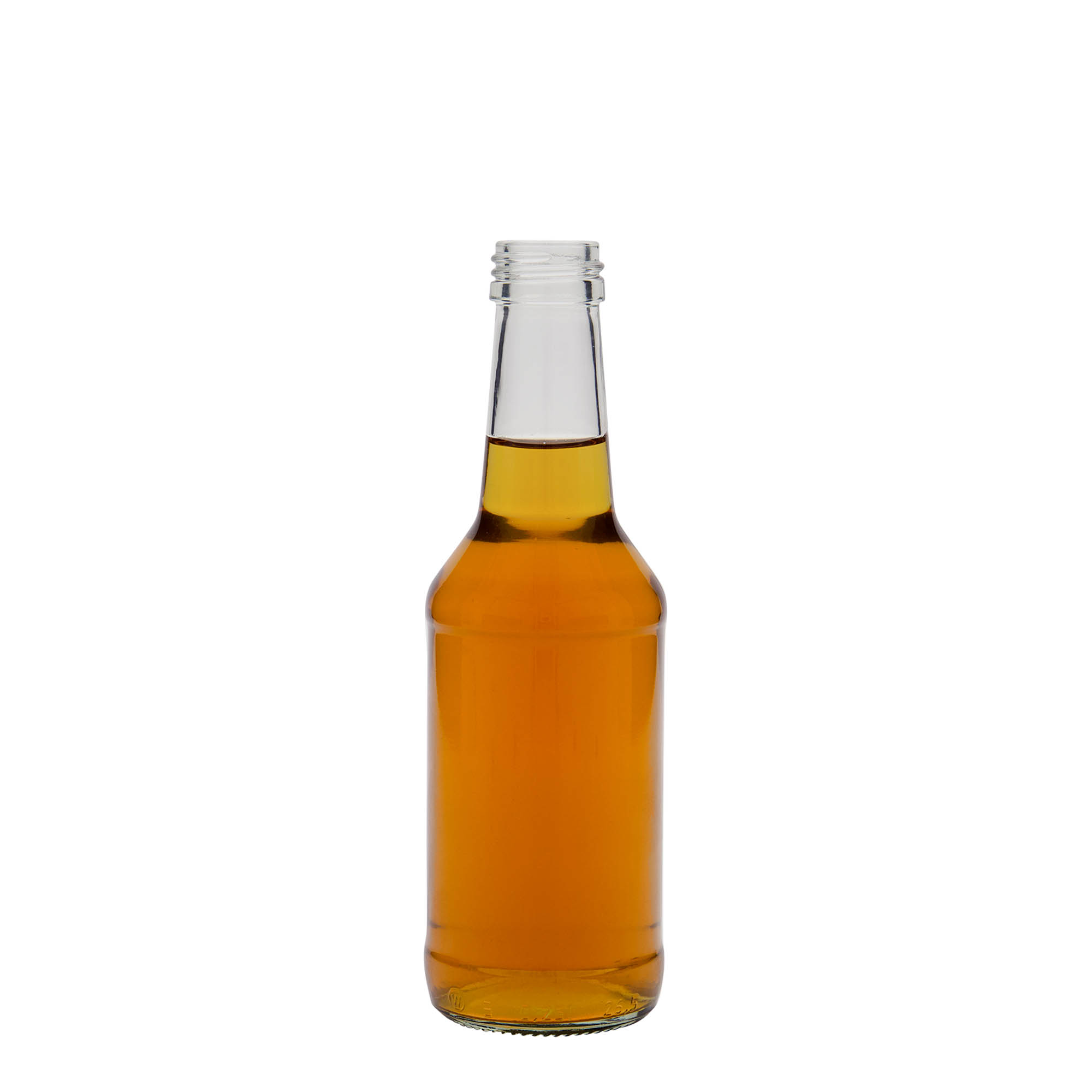 Botella de vidrio de 250 ml 'Nils', boca: PP 28
