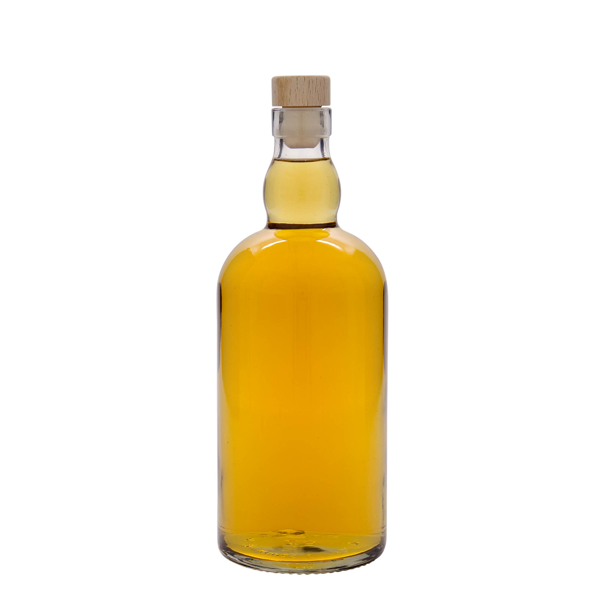 Botella de vidrio de 700 ml 'Aberdeen', boca: corcho