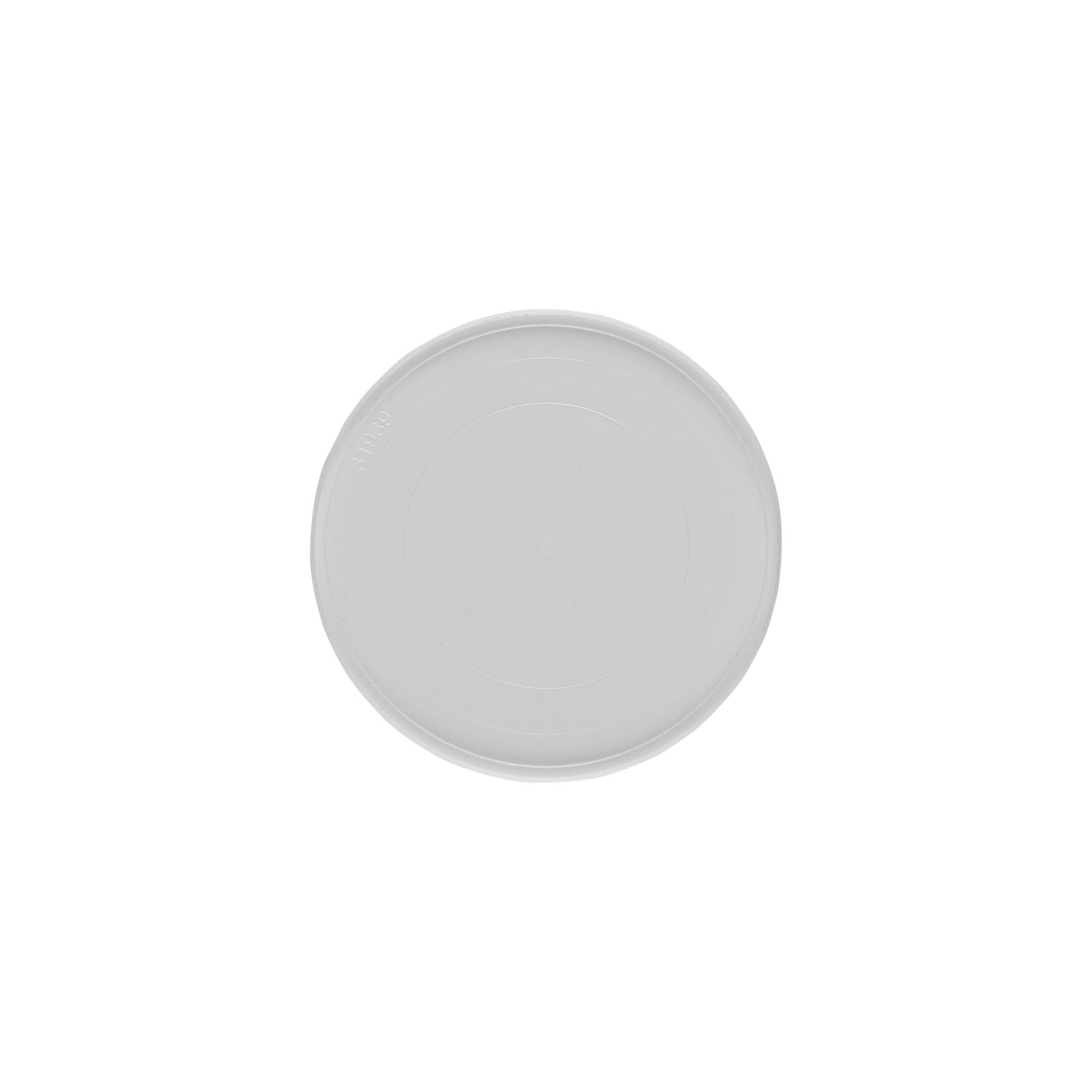 Disco de cubierta para 150 ml 'Bianca', plástico PP, blanco