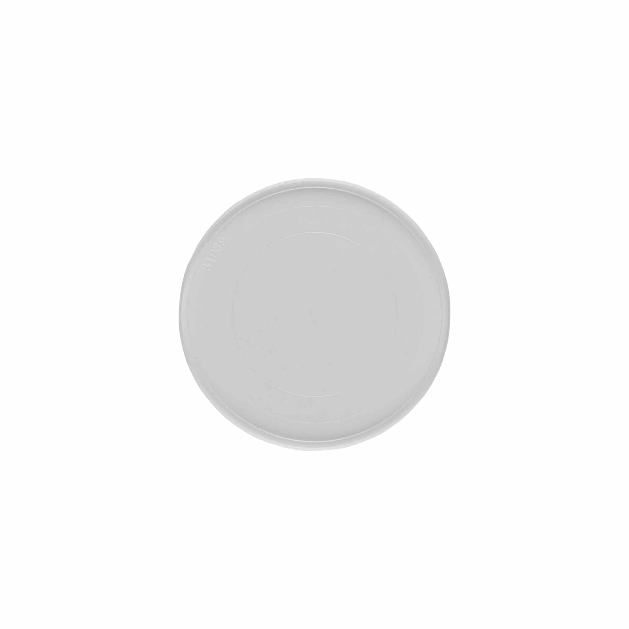 Disco de cubierta para 150 ml «Bianca», plástico PP, blanco