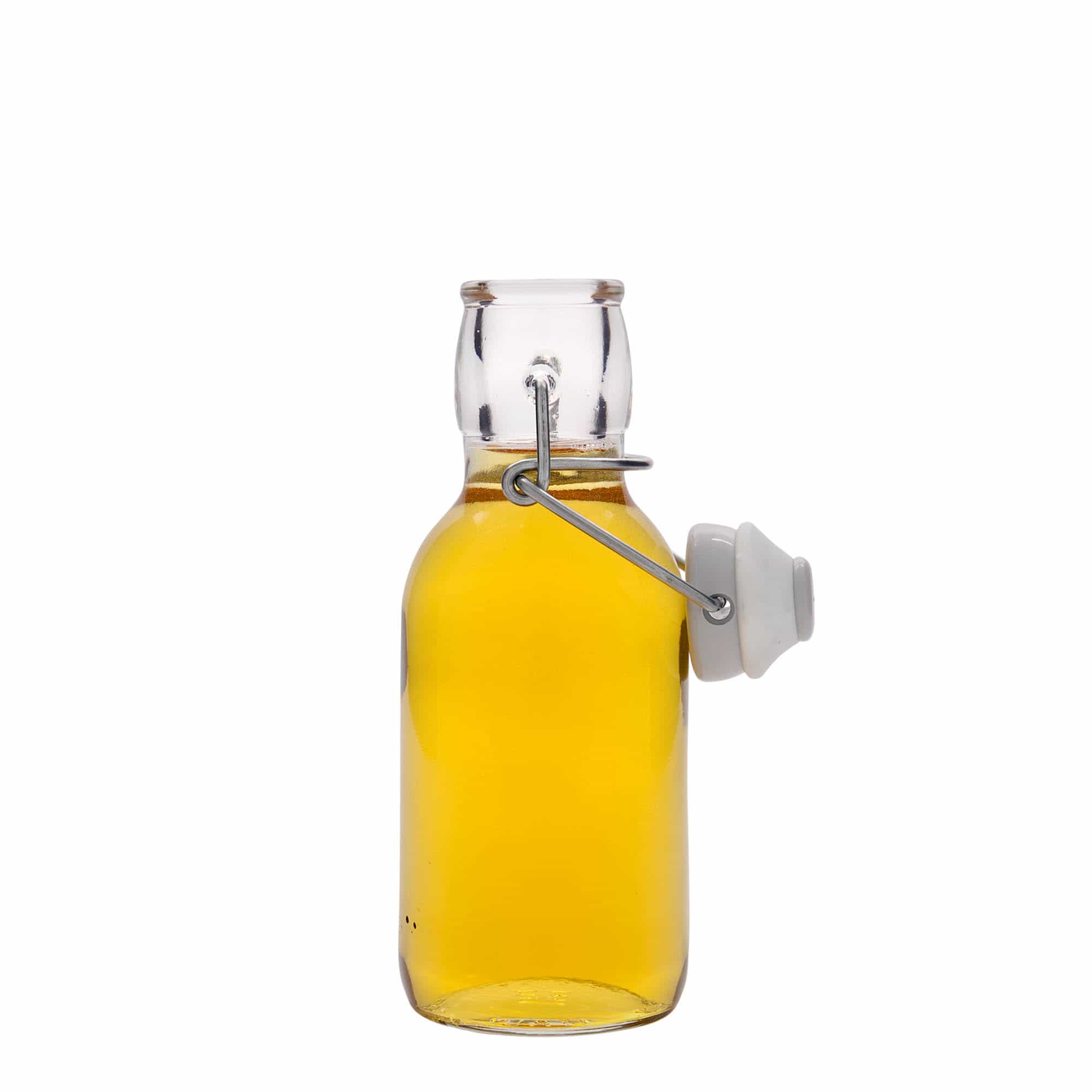 Botella de vidrio 'Emilia' de 250 ml, boca: tapón mecánico