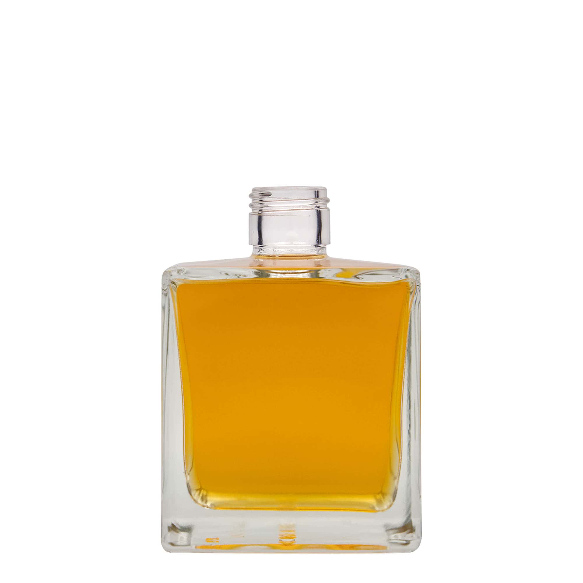 Botella de vidrio de 500 ml 'Cube', cuadrada, boca: PP 31,5