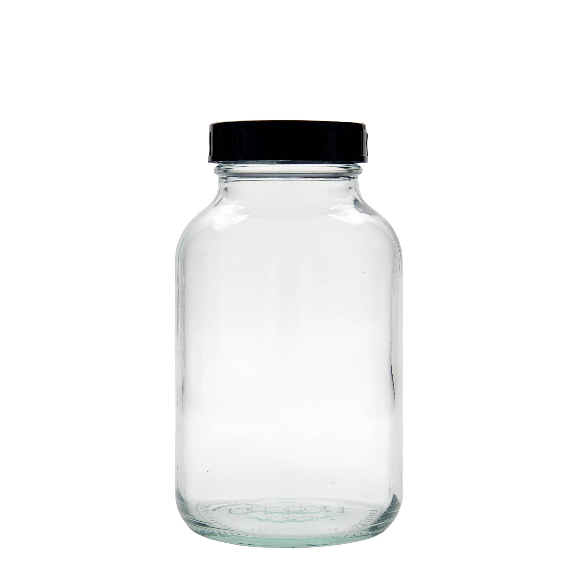 1.000 ml Frasco de cuello ancho, boca: DIN 68