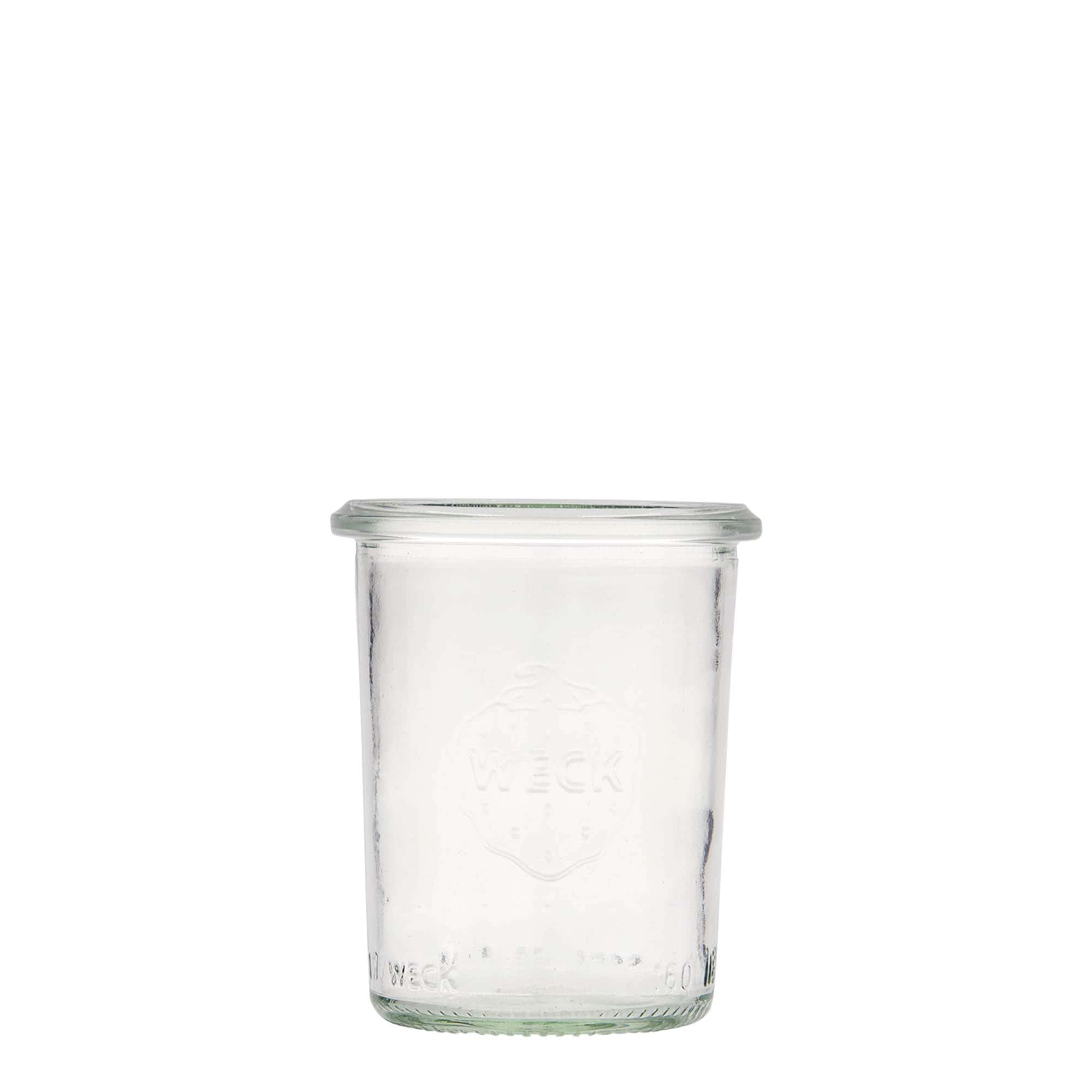 160 ml tarro WECK con boca: borde redondo