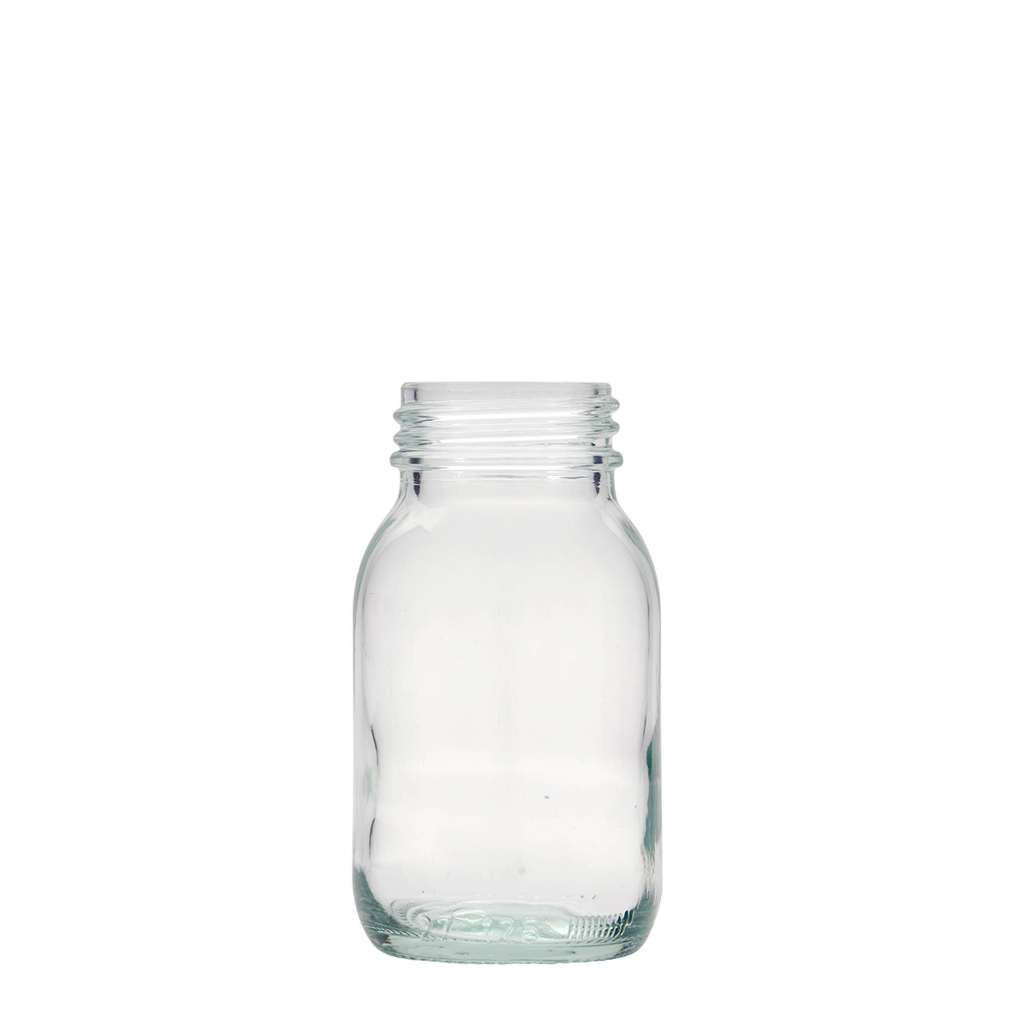 125 ml Frasco de cuello ancho, boca: DIN 40 125 ml Frasco de cuello ancho, boca: DIN 40