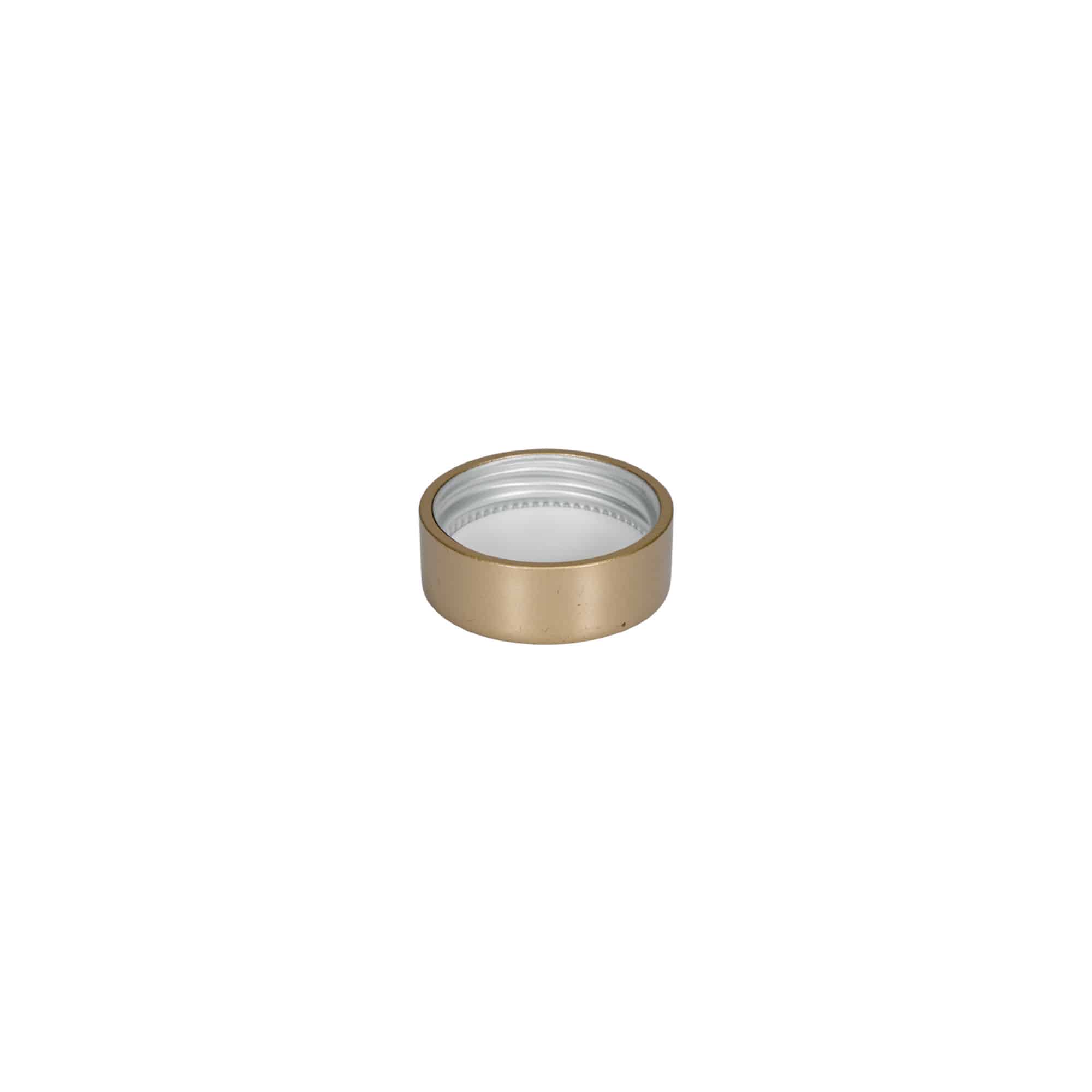 Tapa de rosca, plástico ABS, dorado mate, para boquilla: GPI 33/400
