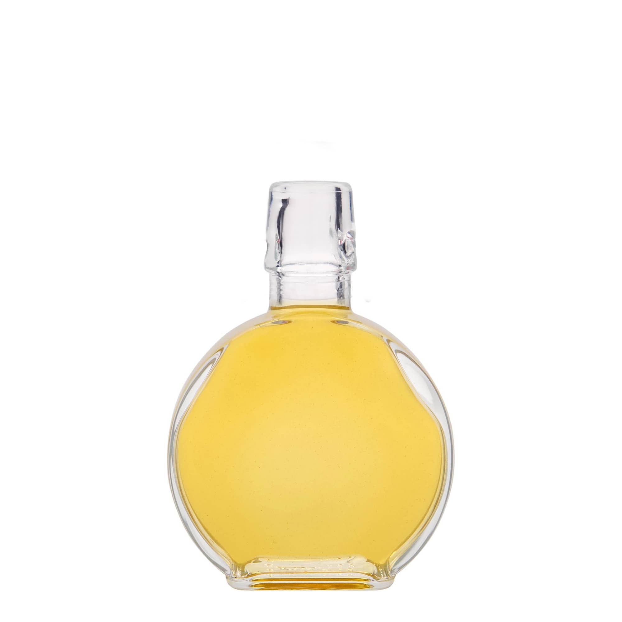 Botella de vidrio de 200 ml 'Sensatione', rectangular, boca: cierre de palanca