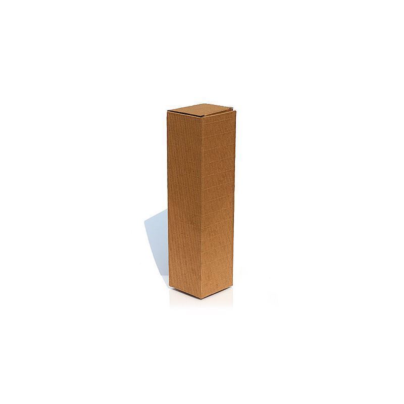 Caja de regalo 'Onda', rectangular, cartón, color natural Caja de regalo 'Onda', rectangular, cartón, color natural