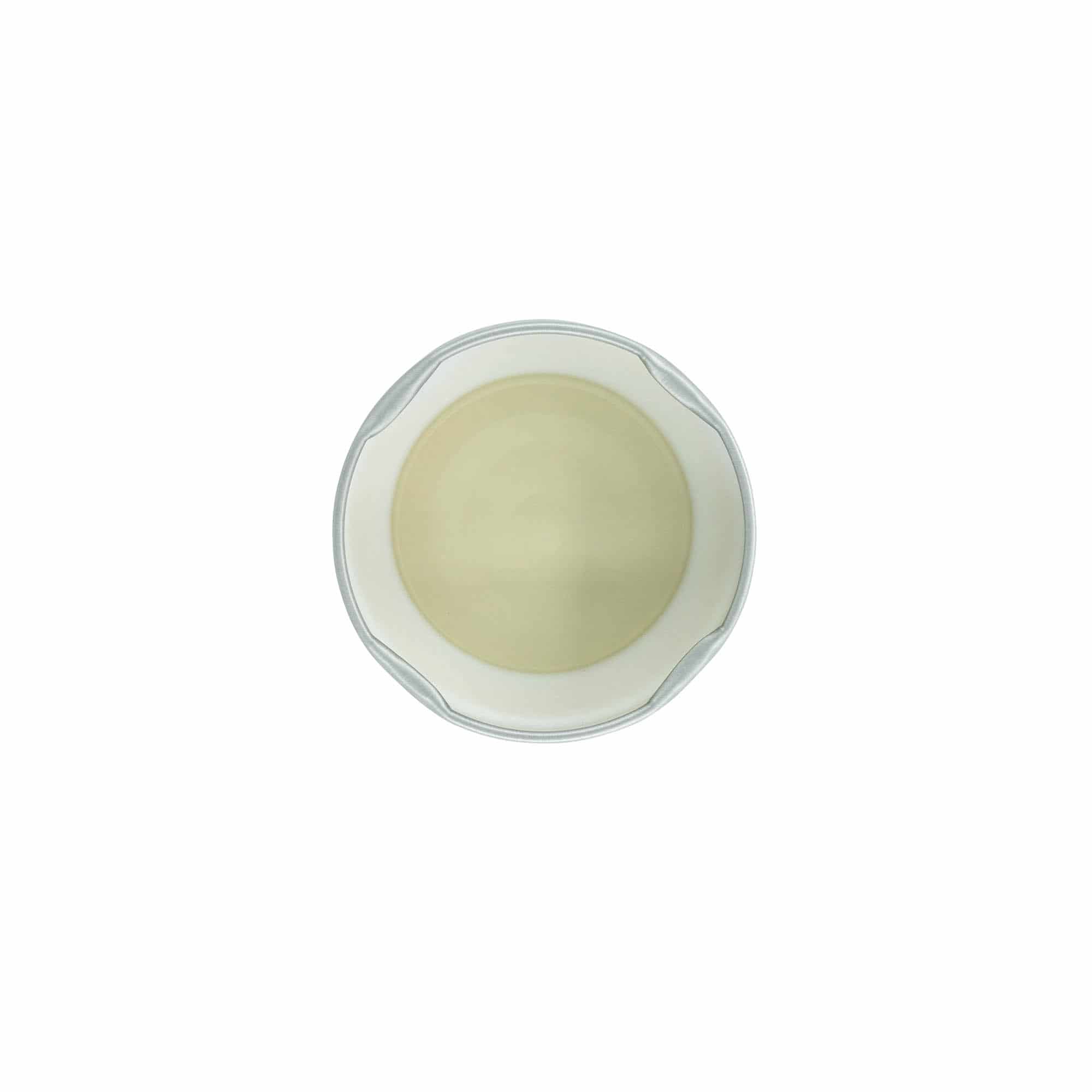 Tapa Deep-Twist-Off, hojalata, plateado, para boca: Deep-TO 58