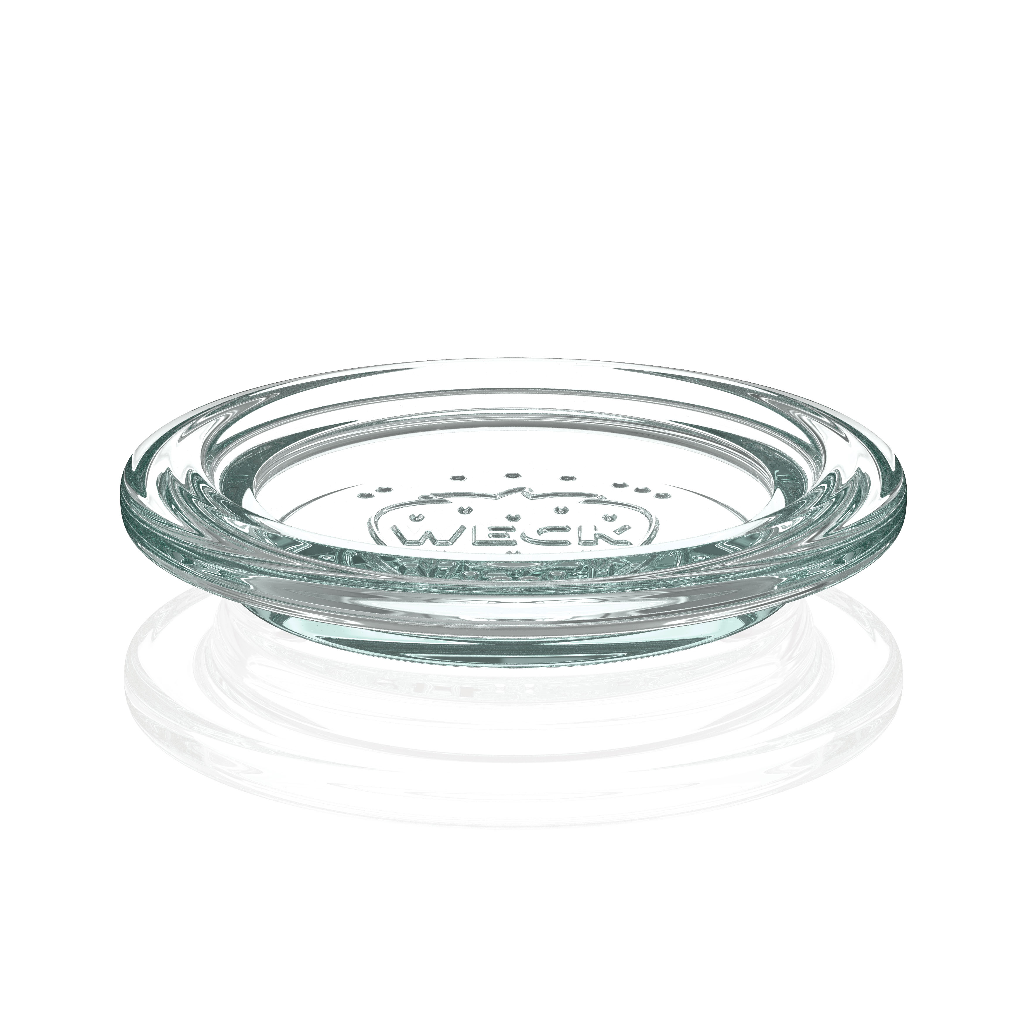 12x 80 ml tarro WECK de boca ancha con tapa de vidrio RR 60