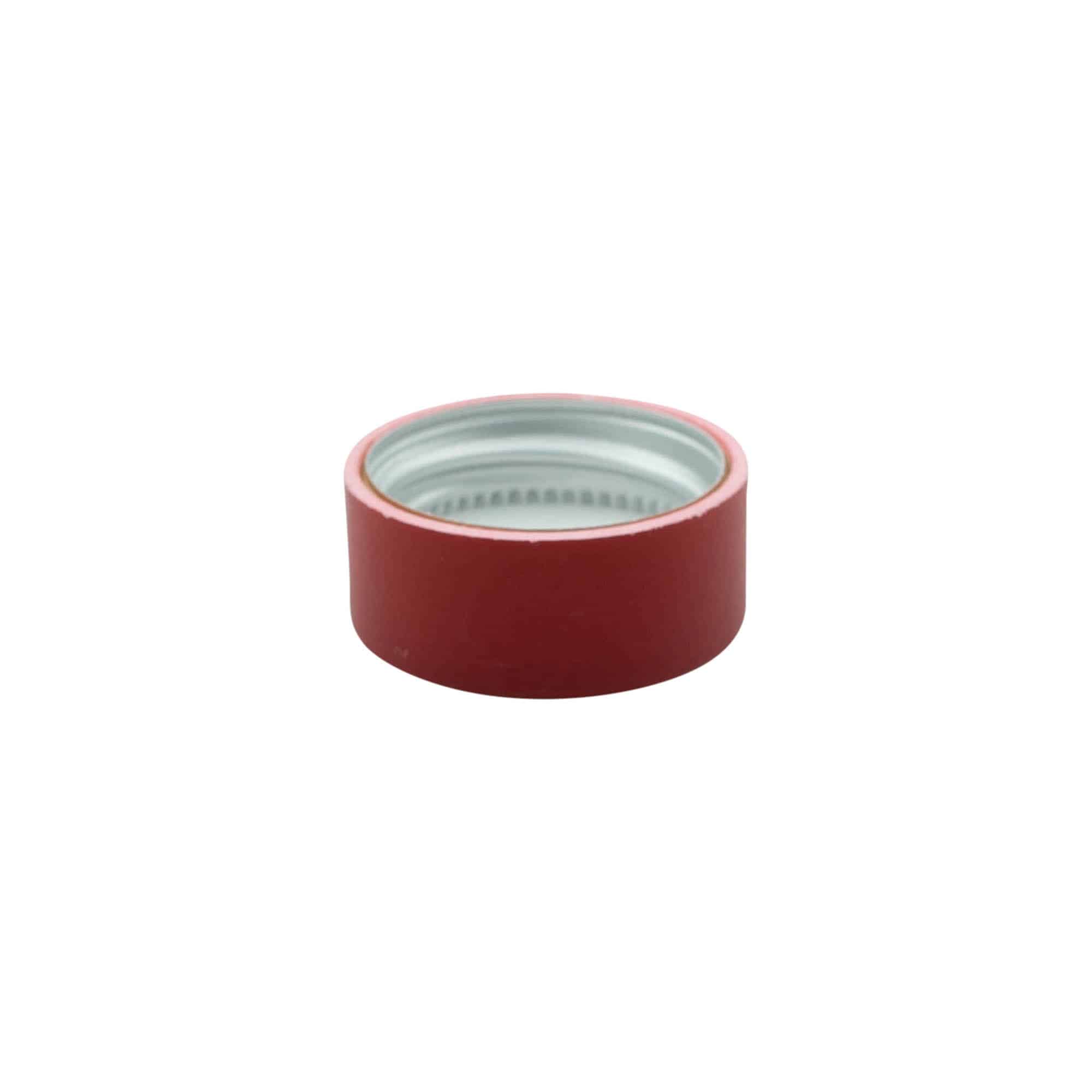 Tapón de rosca, ABS, rojo, para boca: GPI 28/400