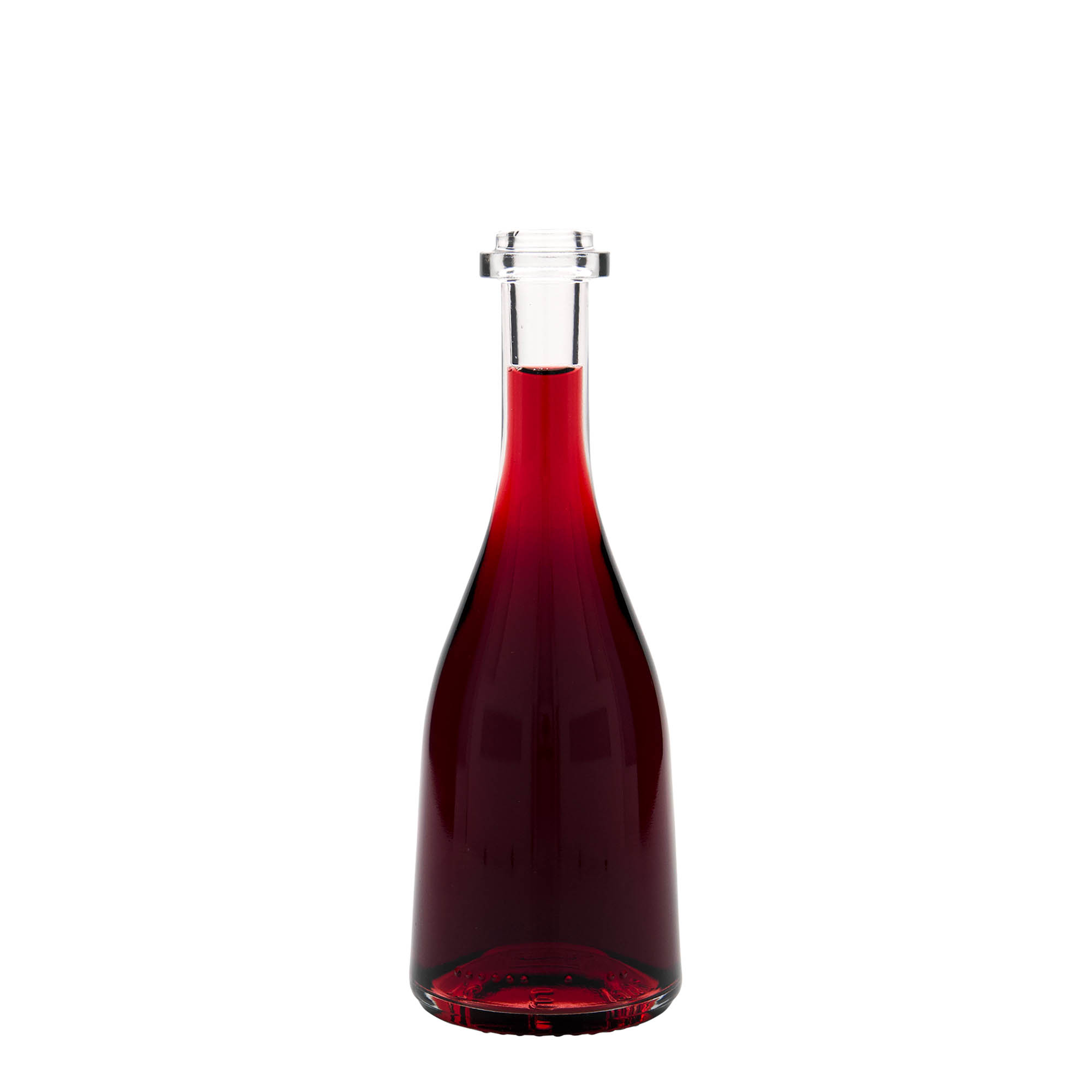 Botella de vidrio de 200 ml 'Rustica', boca: corcho