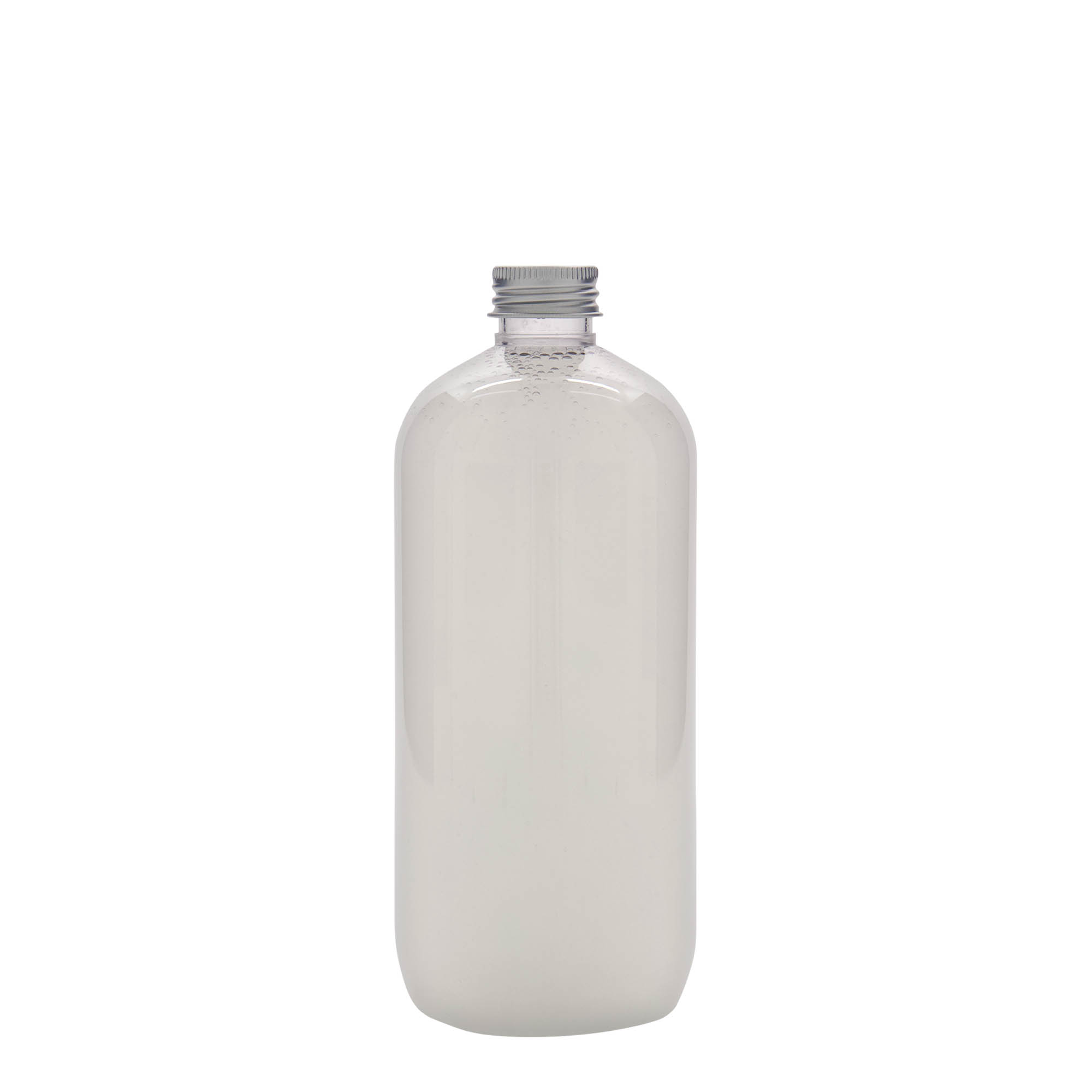 Botella PET de 500 ml 'Boston', plástico, boca: 24/410