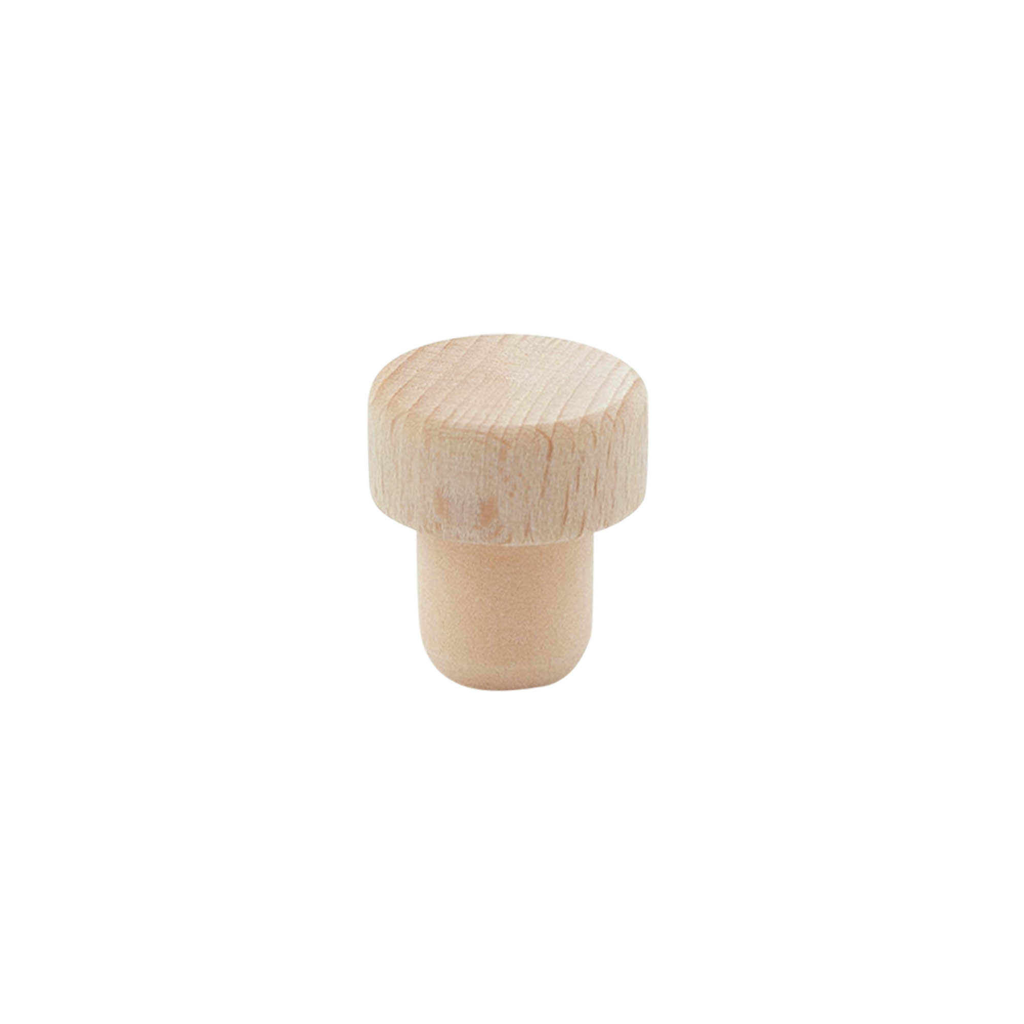 Tapones de corcho con asa de 14 mm, madera/plástico, para boca: corcho