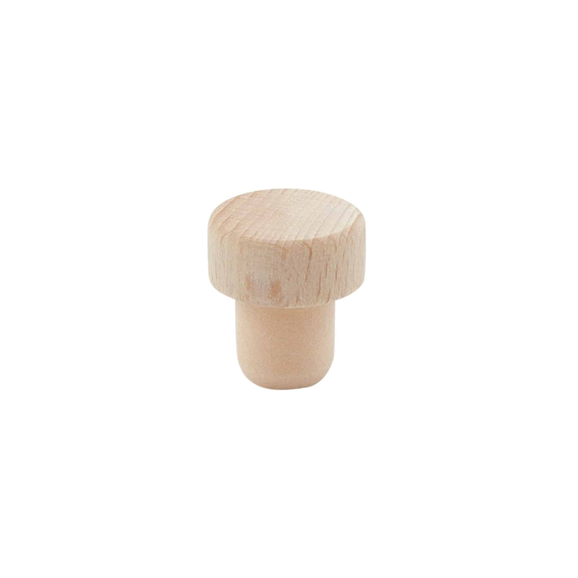 Tapones de corcho con asa de 14 mm, madera/plástico, para boca: corcho