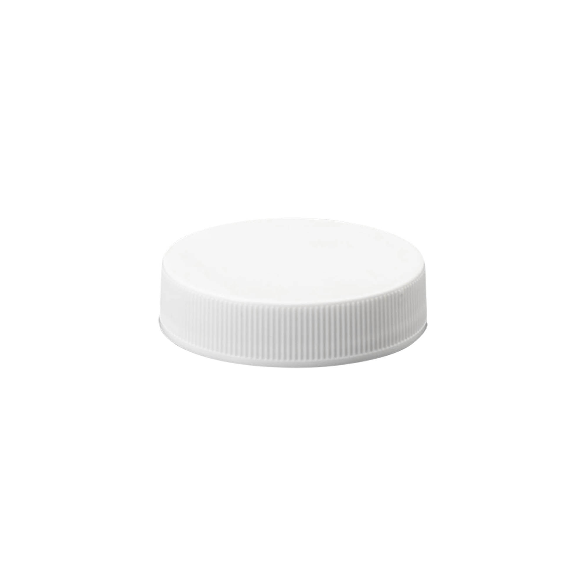 Tapa de rosca, plástico PP, blanca, para boca: 45/400