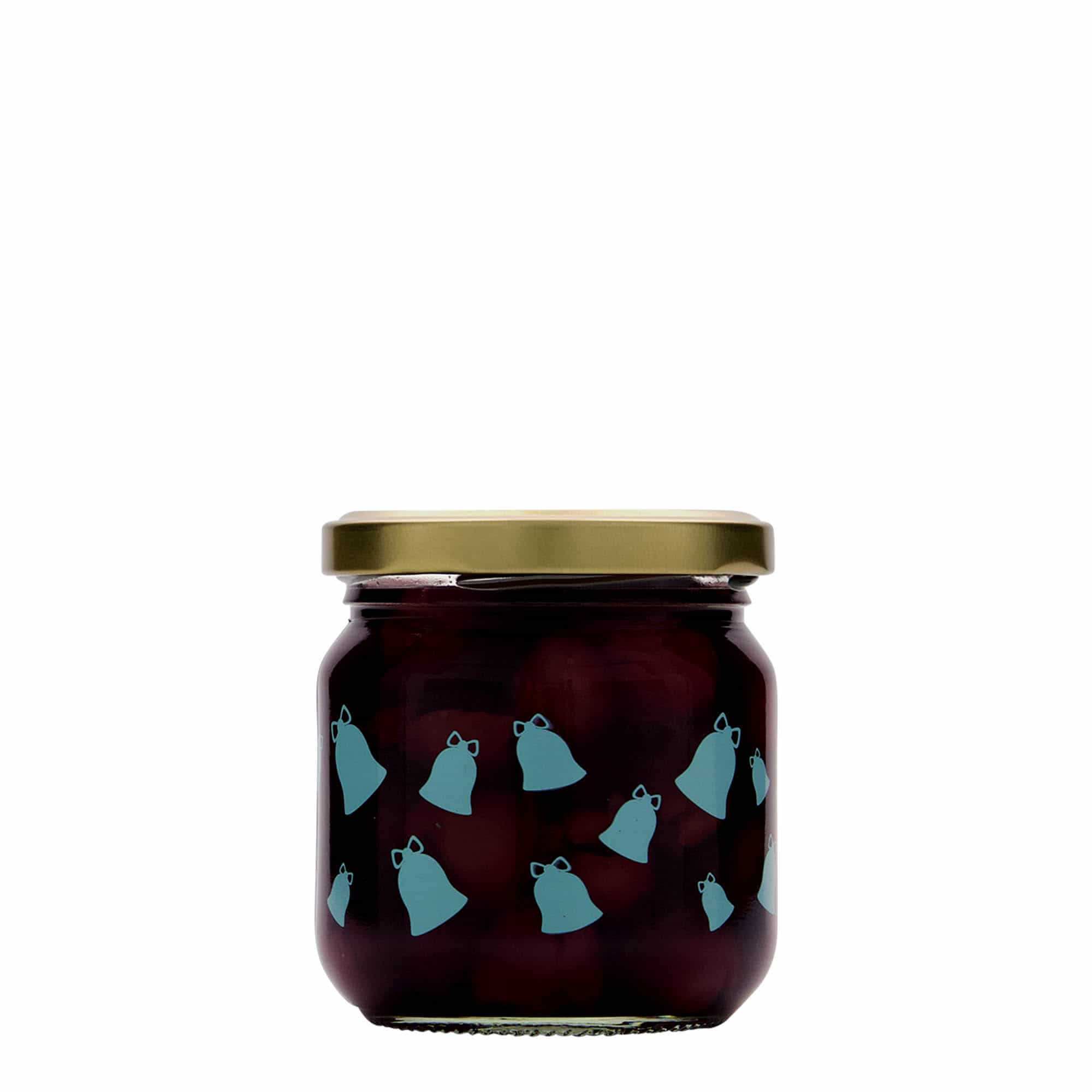 212 ml vaso redondo, motivo: campana, boca: rosca (TO 66)