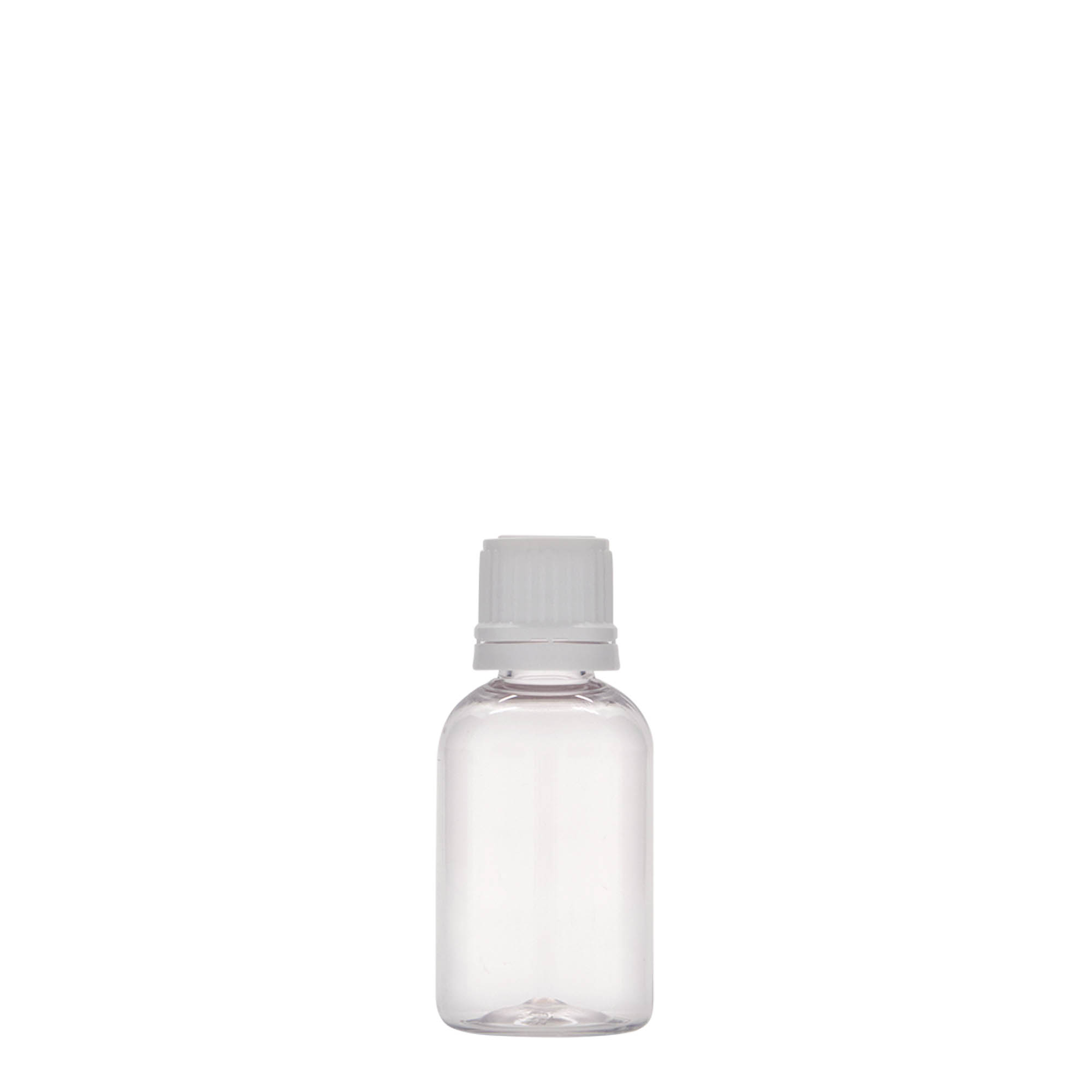 Botella médica de PET de 30 ml 'Easy Living', plástico, boca: DIN 18 Botella médica de PET de 30 ml 'Easy Living', plástico, boca: DIN 18
