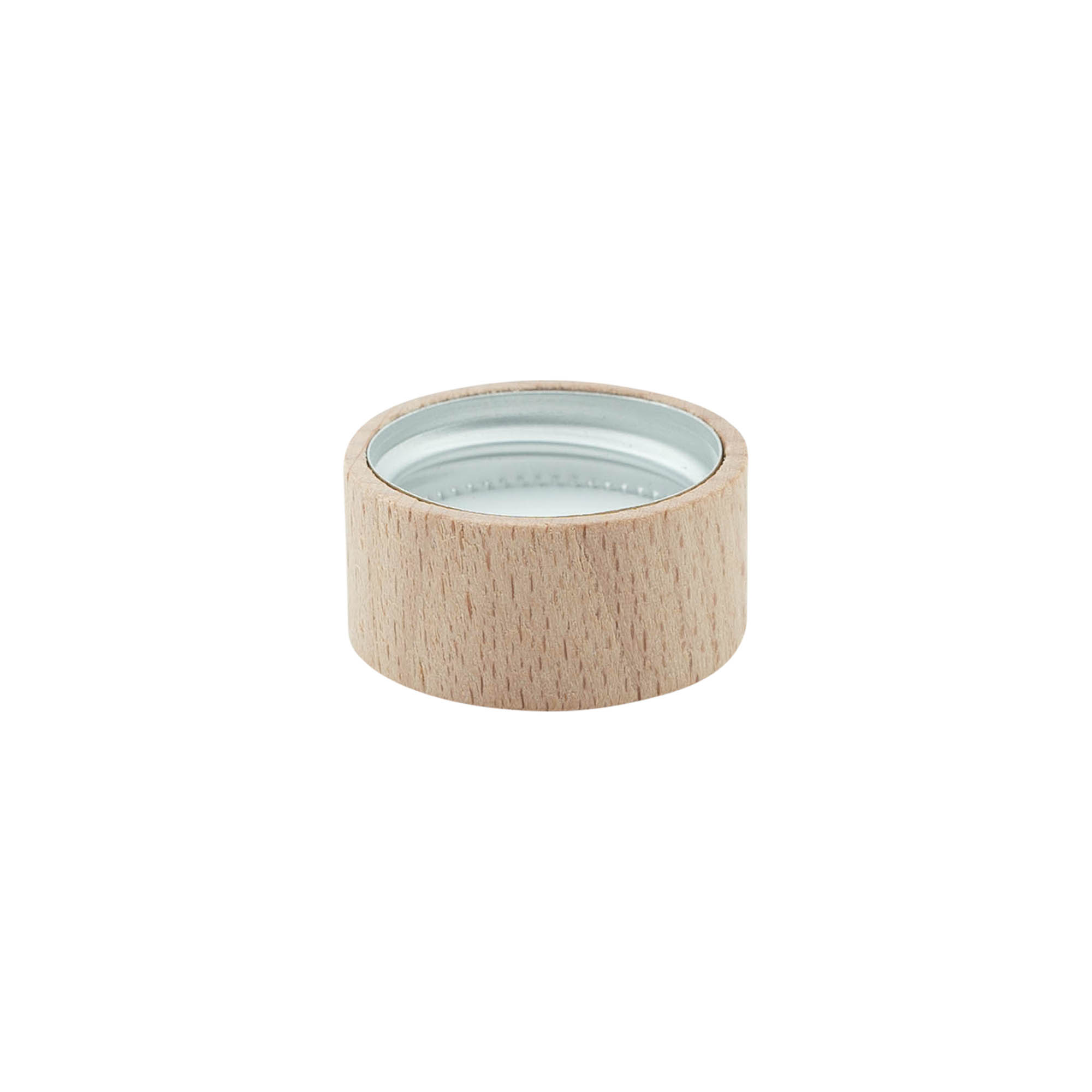 Tapón de rosca, madera, beige, para boca: GPI 28/400