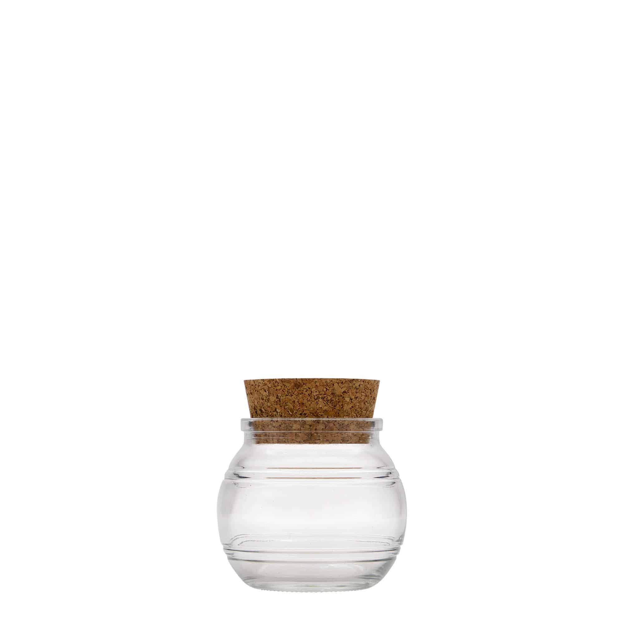 Bote con tapa de corcho 'Jule' de 210 ml, boca: corcho