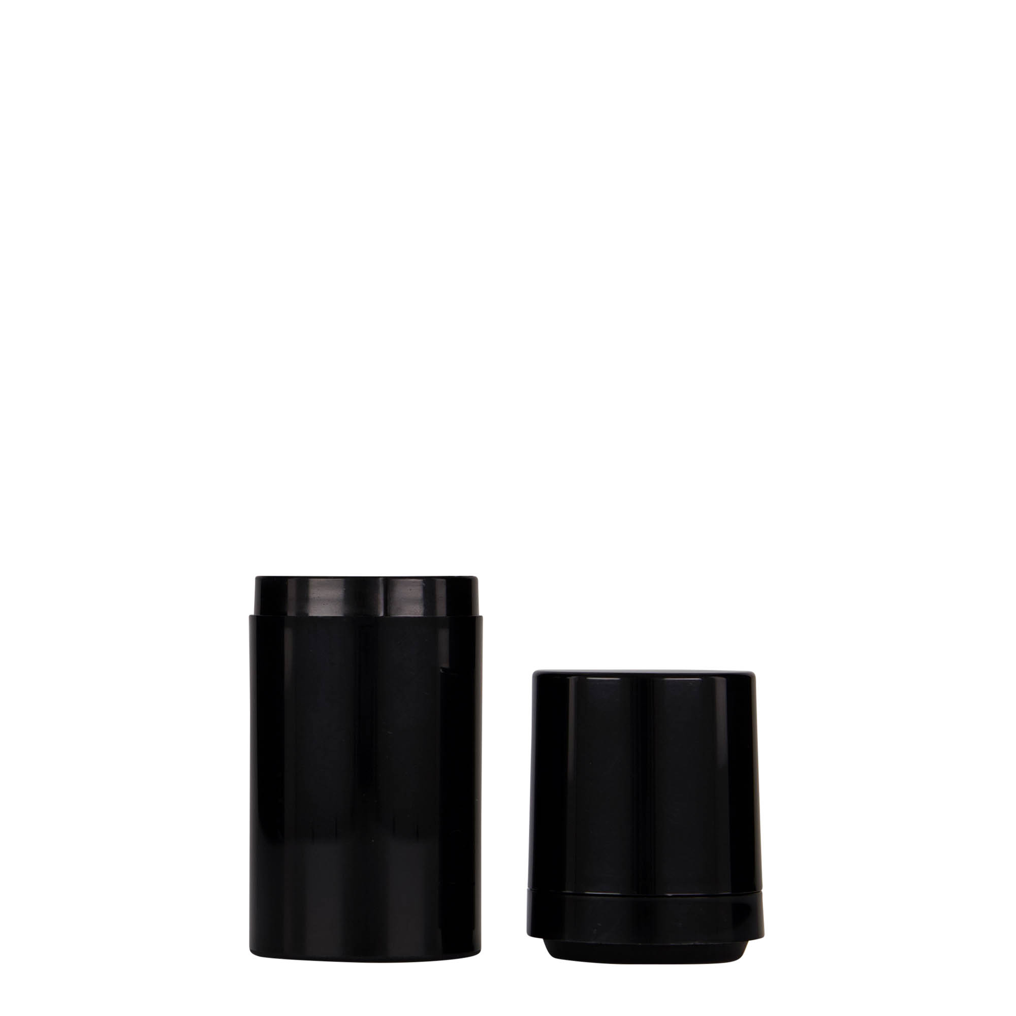Dispensador Airless de 30 ml 'Mezzo', plástico PP, negro