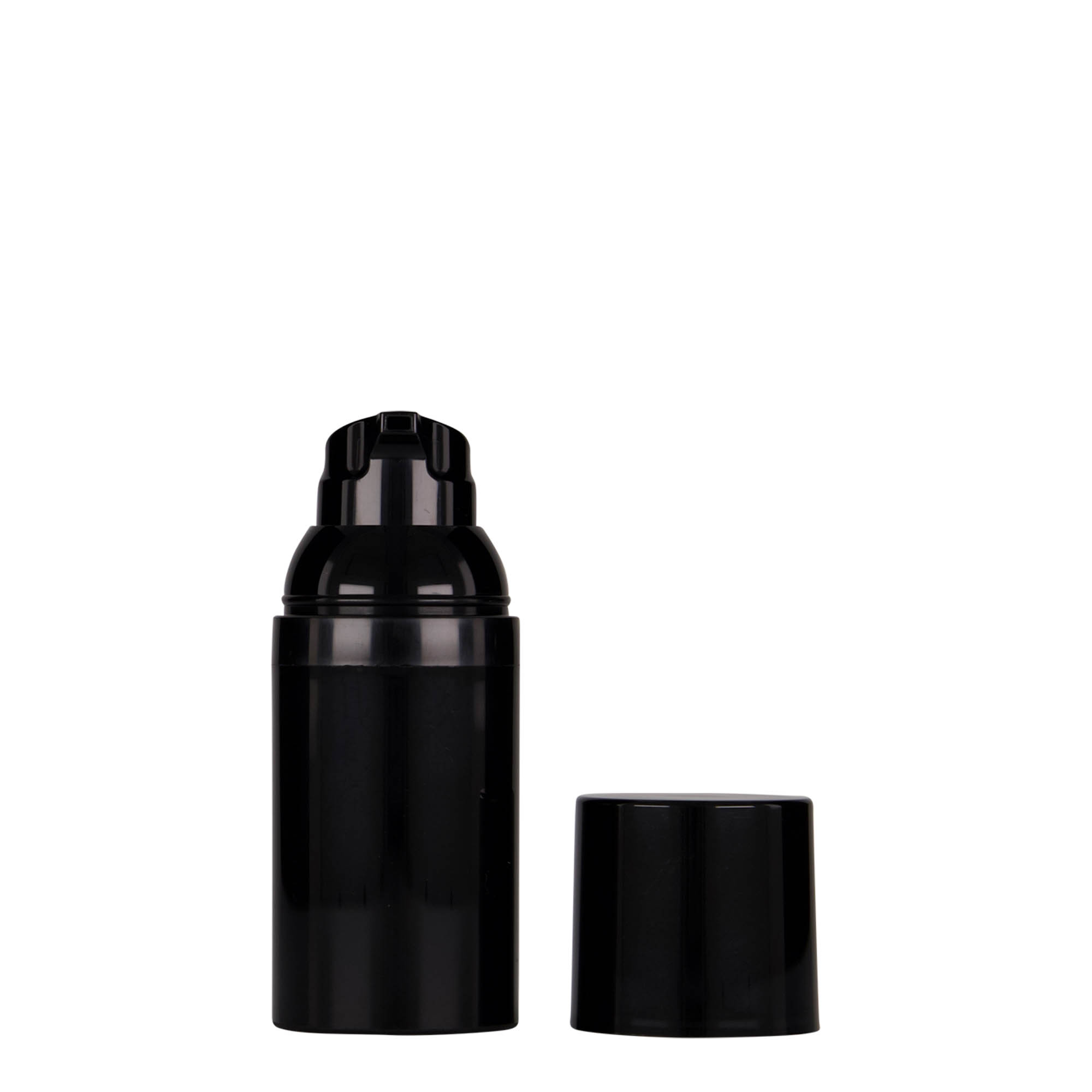 Dispensador Airless de 30 ml «Mezzo», plástico PP, negro