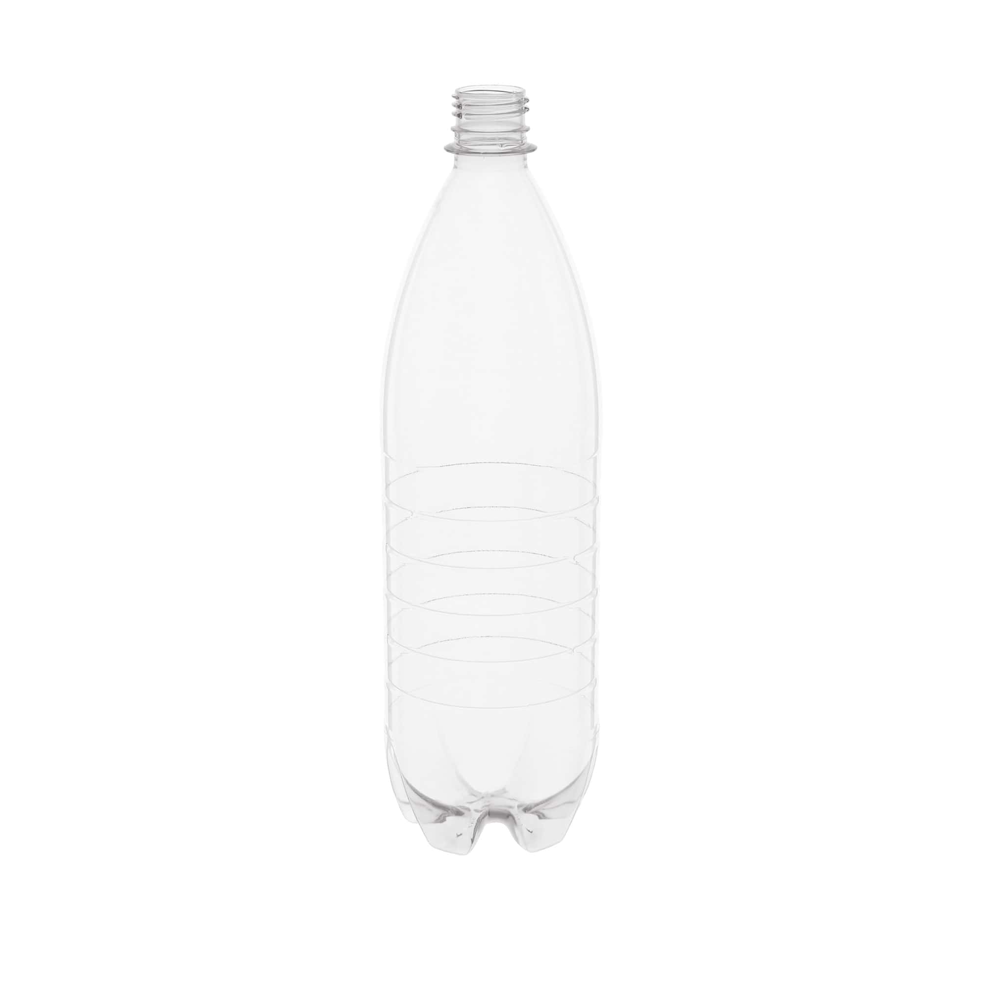 Botella universal de PET de 1000 ml, plástico, boca: PCO28
