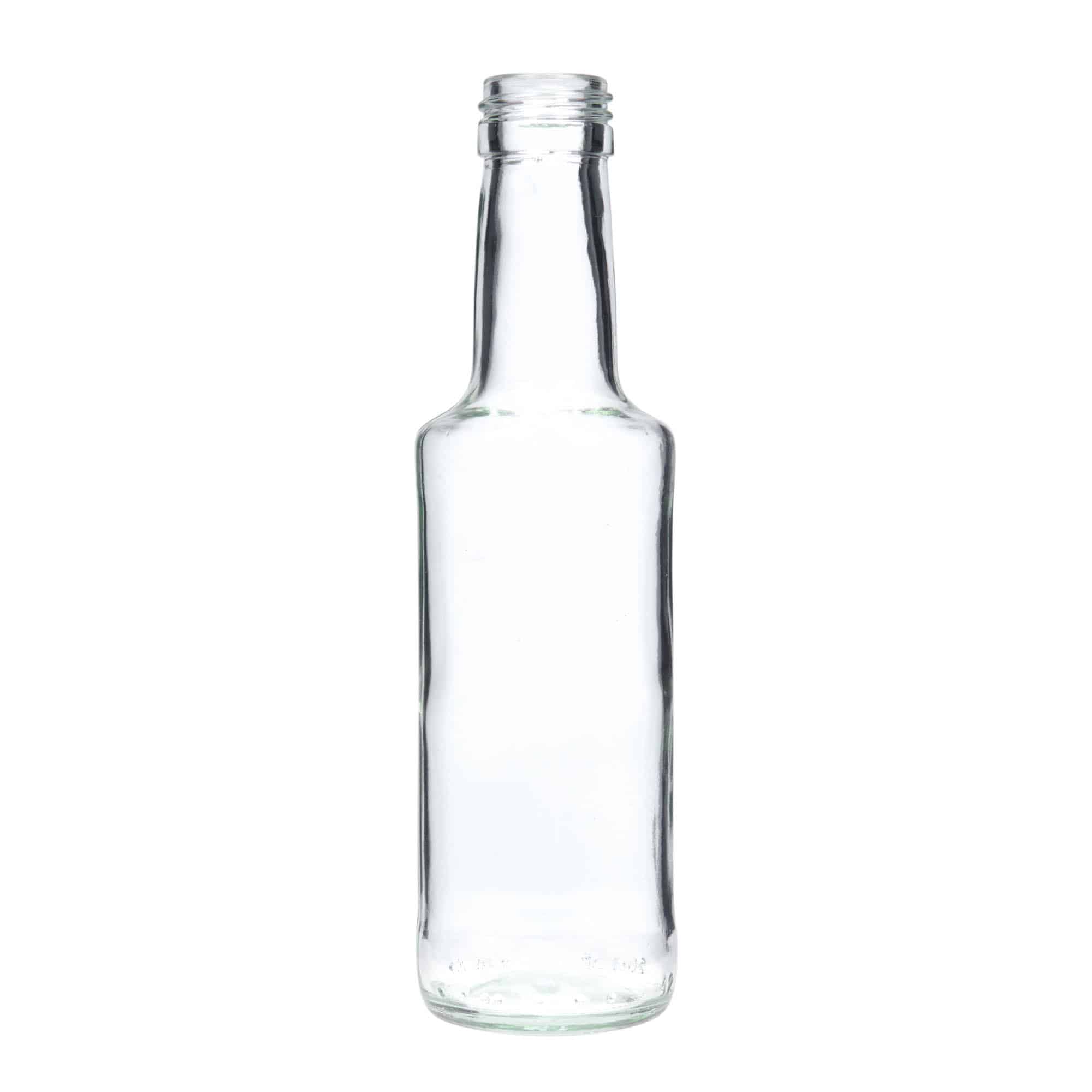 Botella de vidrio 'Bernie' de 200 ml, boca: PP 28 Botella de vidrio 'Bernie' de 200 ml, boca: PP 28