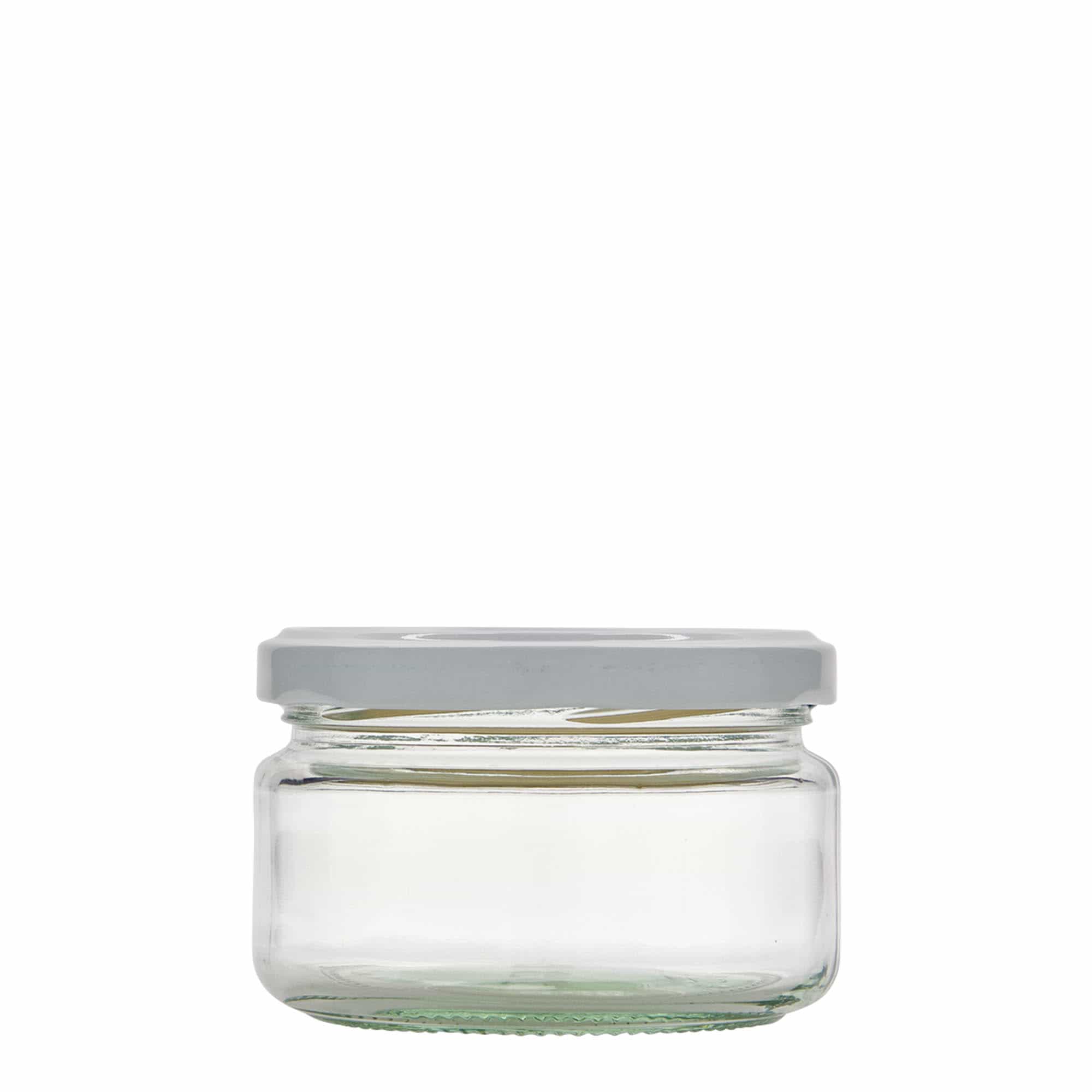 230 ml vaso redondo plano, boca: Twist-off (TO 82)