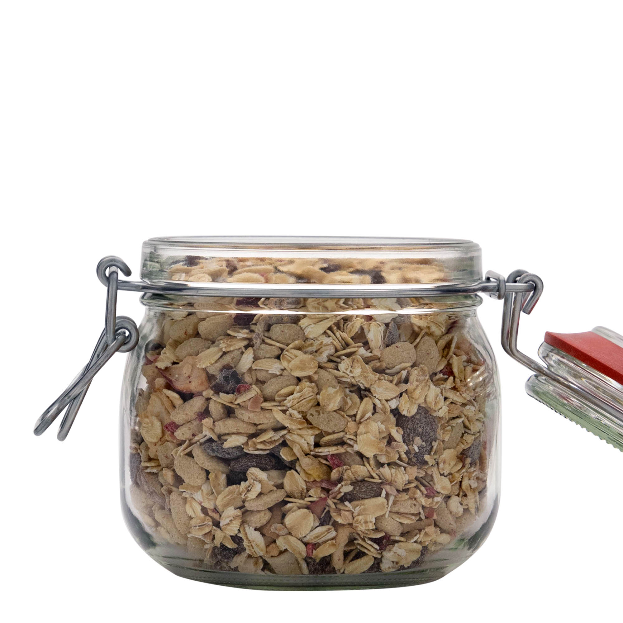 634 ml tarro abombado con cierre de alambre, boca: cierre de alambre