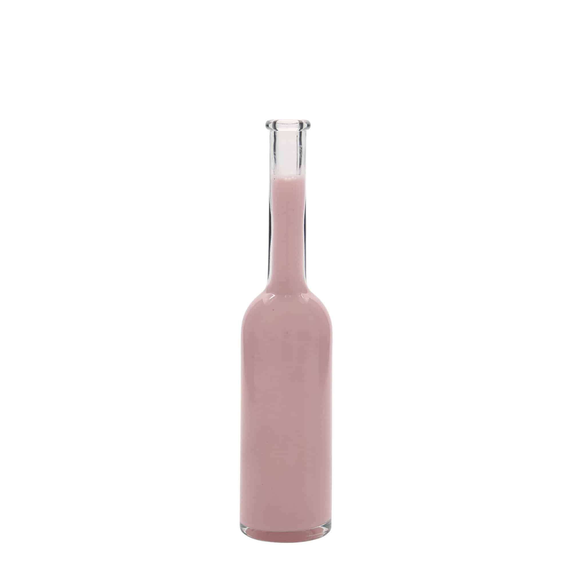 Botella de vidrio de 100 ml 'Opera', boca: corcho